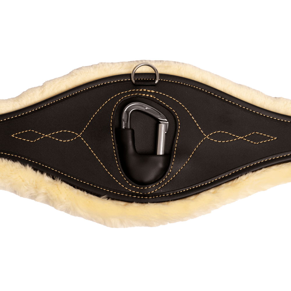 Long girth lambskin anatomical