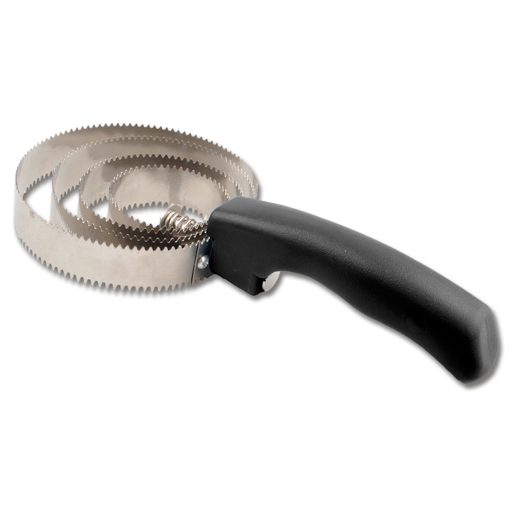 Federstriegel, Edelstahl, schwarz