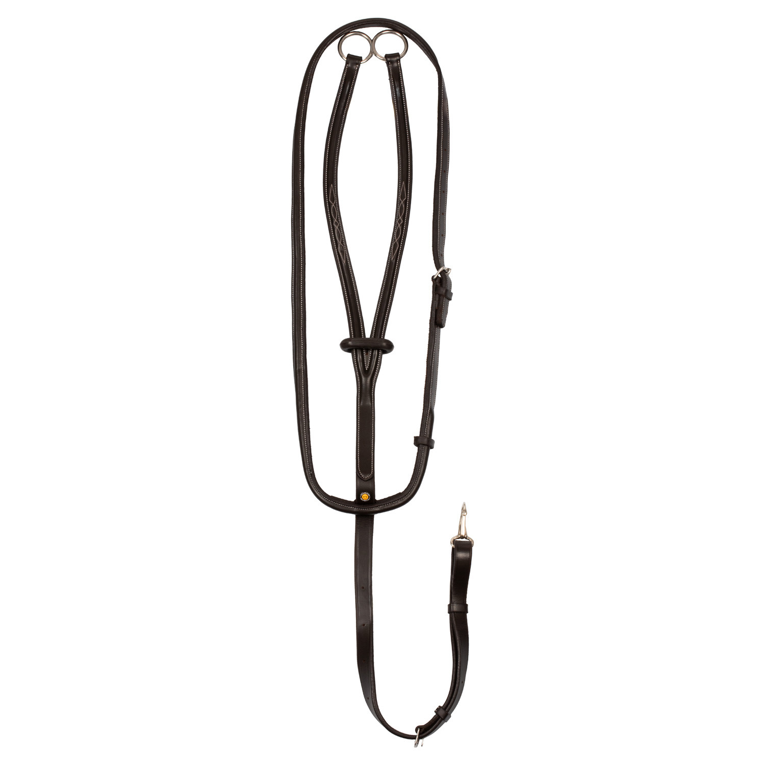 Collier-Martingal mit Kontrastnaht