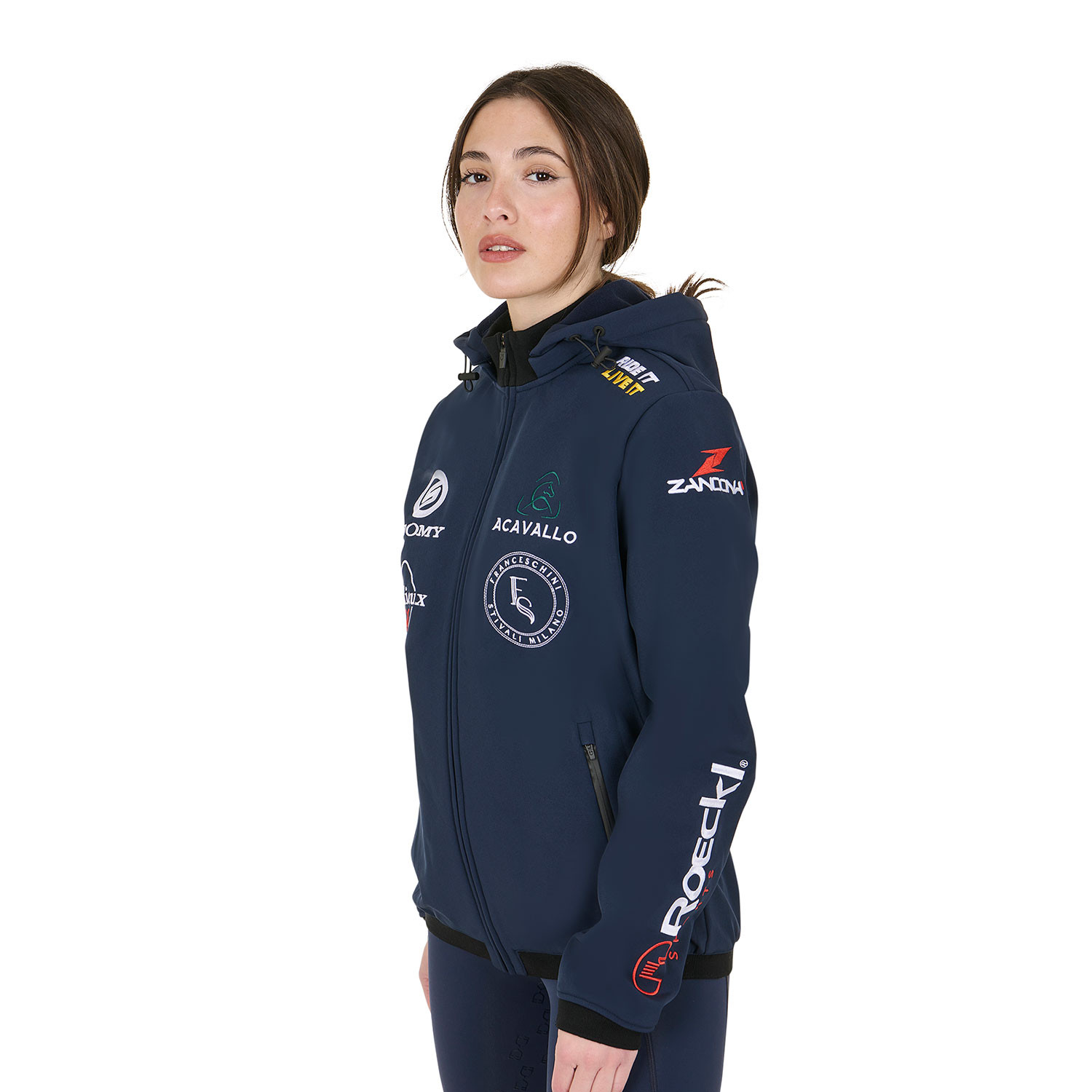 Softshelljacke Multi-Logo neuer Schnitt