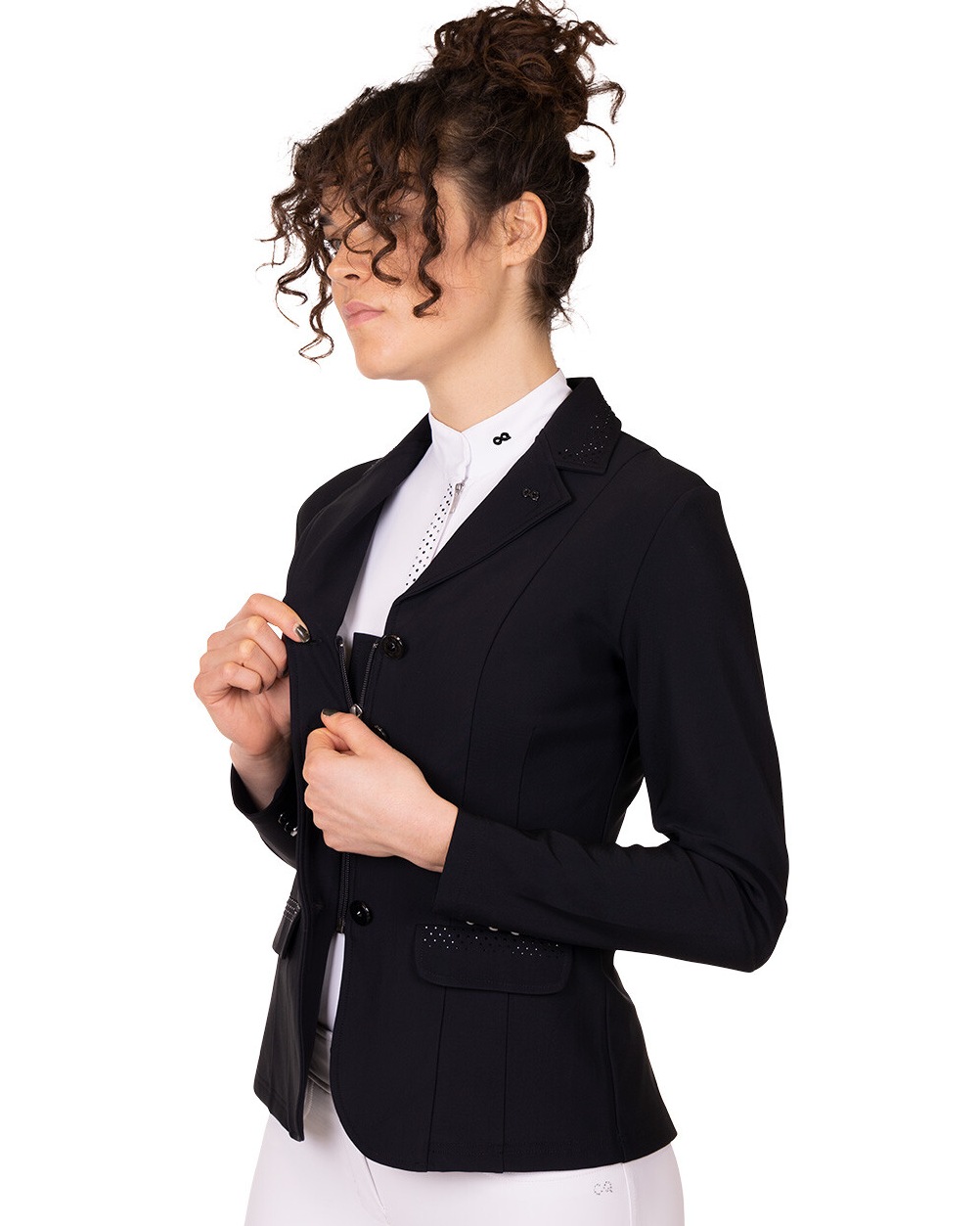 Ladies show jacket PerformNow in black