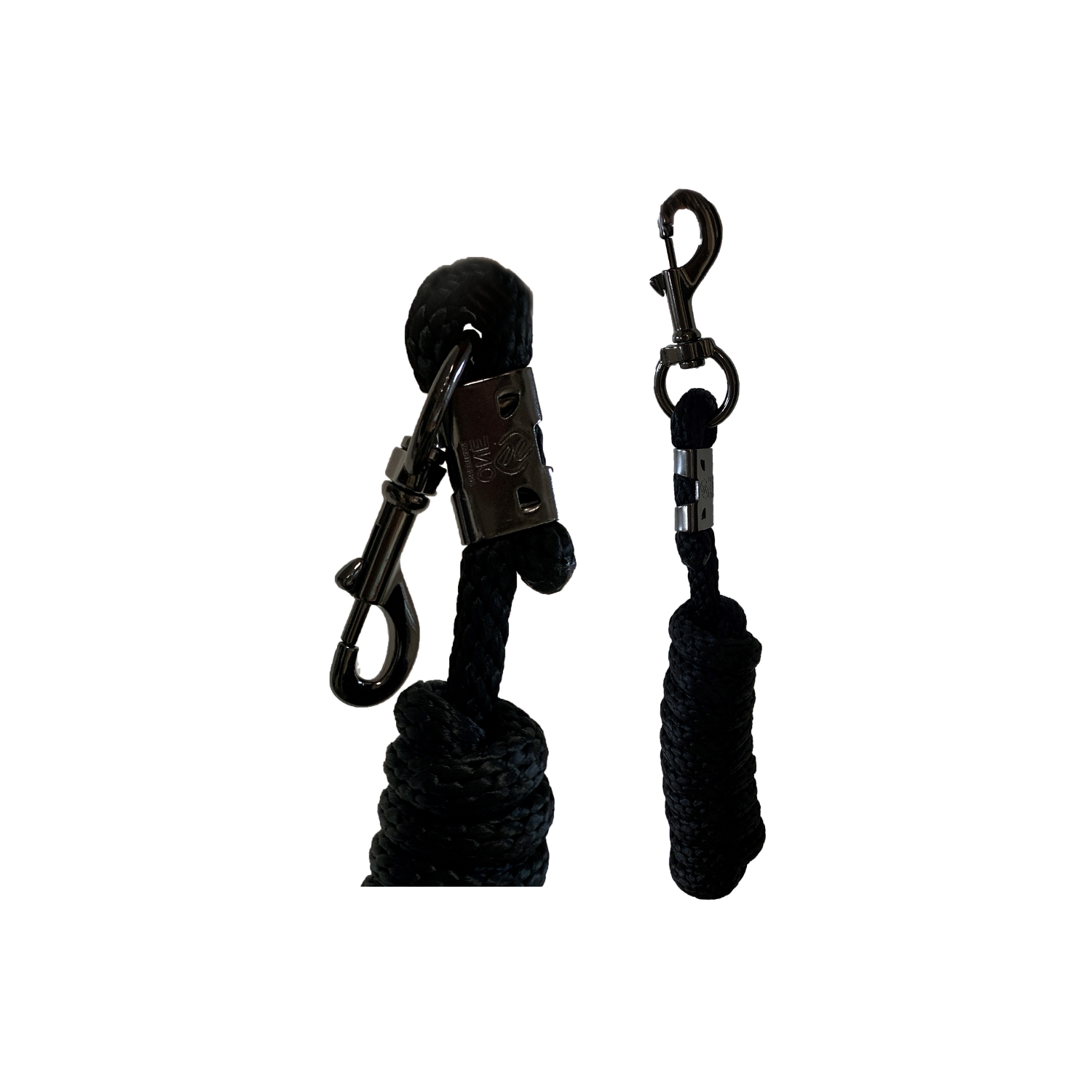 Strick mit schwarzem Karabiner