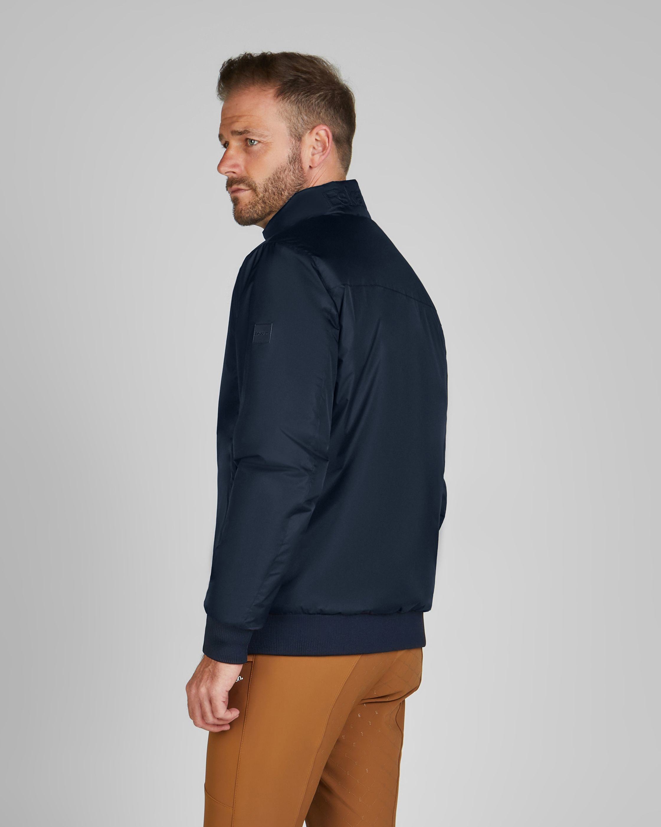 Men's Heritage Quilt blouson in navy