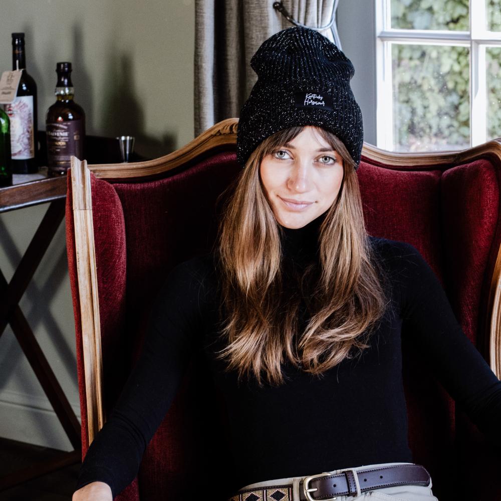 Glitter cap
