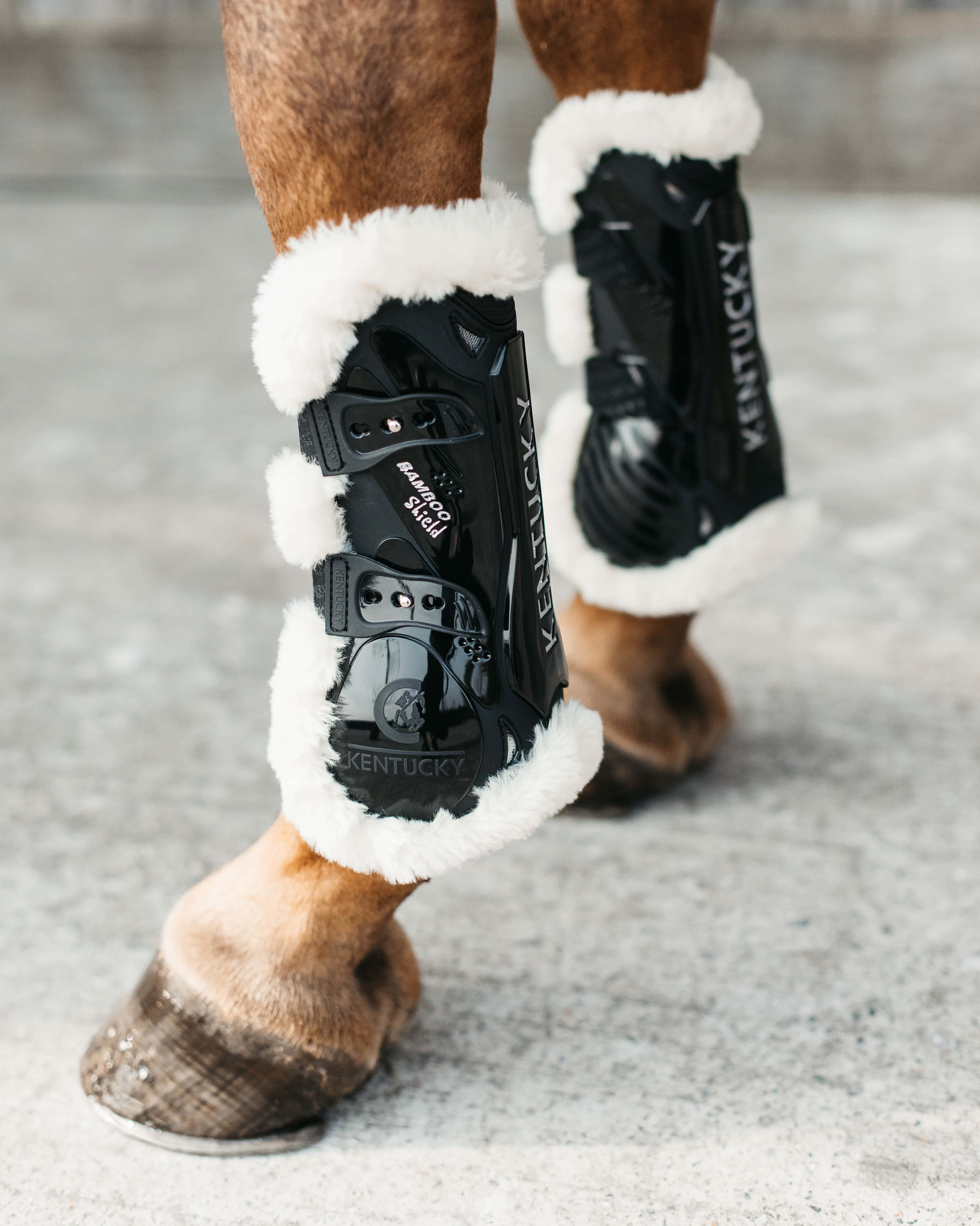 Jumping boots Bamboo Elastic Fur Vegan