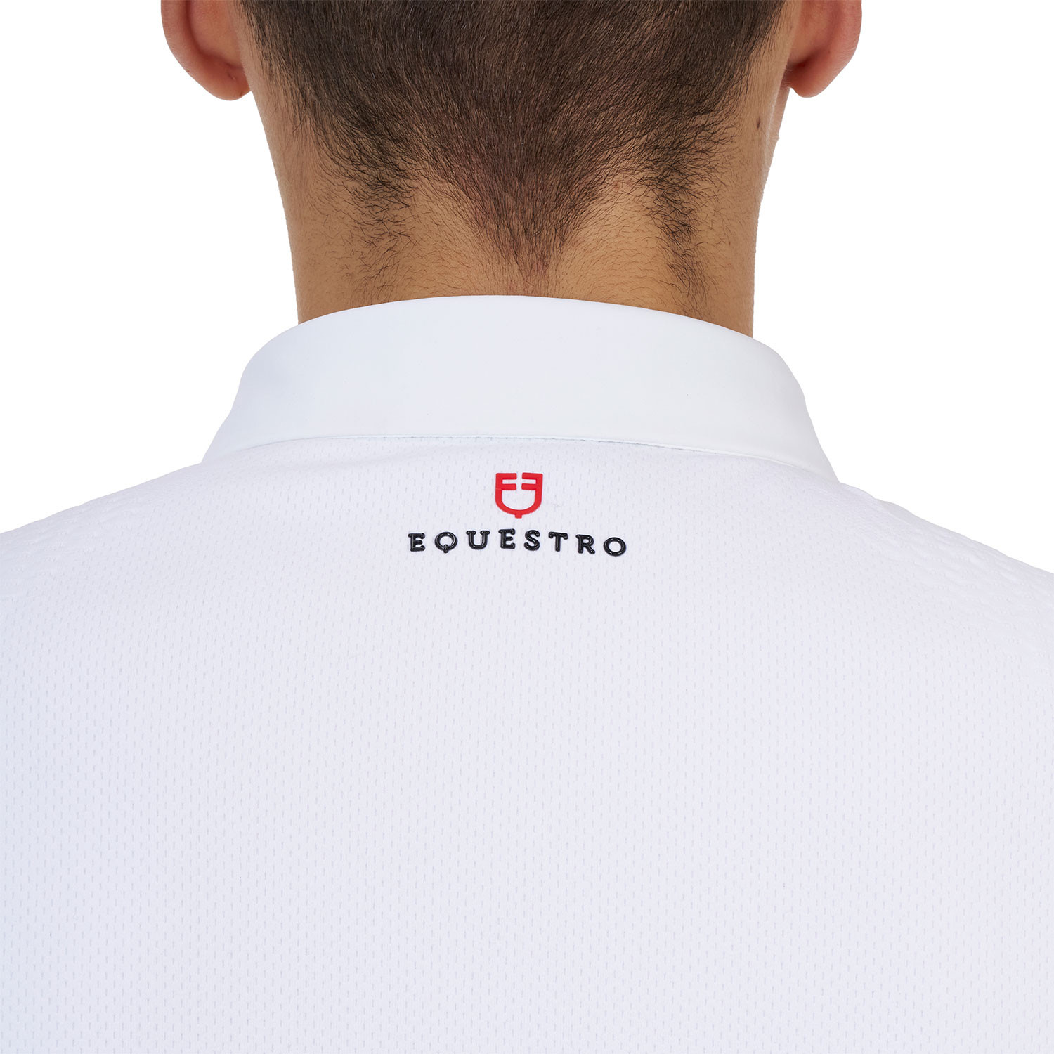 Ridertechnology Herren-Turnierpolo Langarm mit Knöpfen
