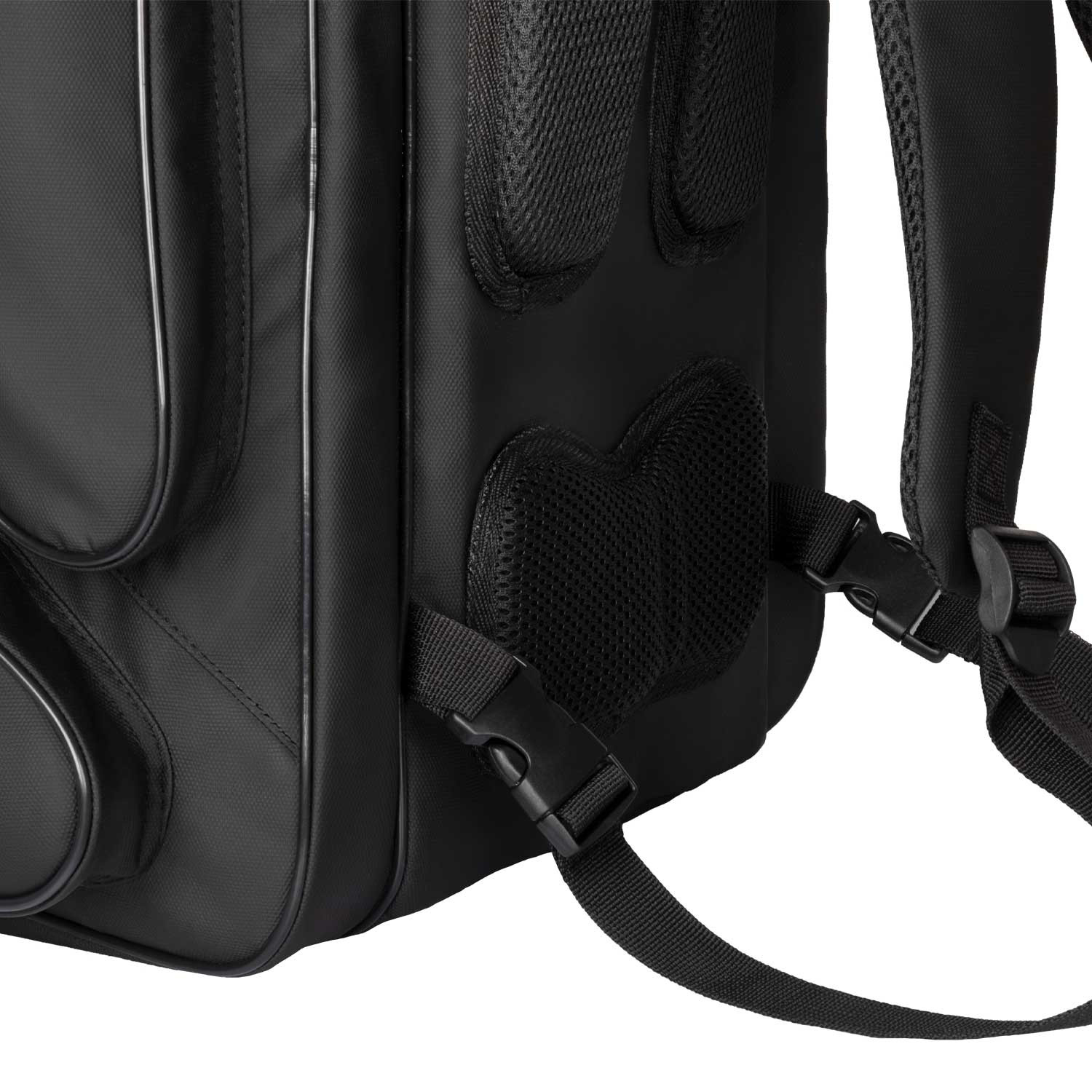 Stiefeltasche aus technischem Gewebe mit intelligentem Design