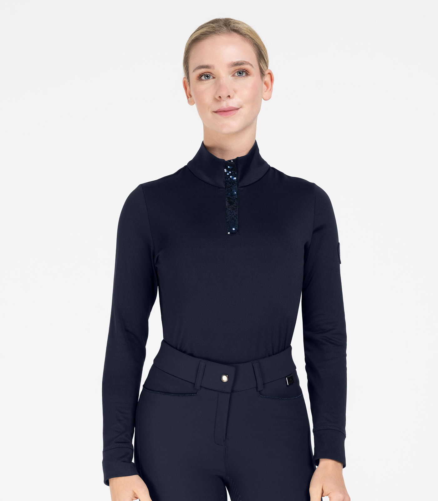 Women's Esthal functional shirt in black