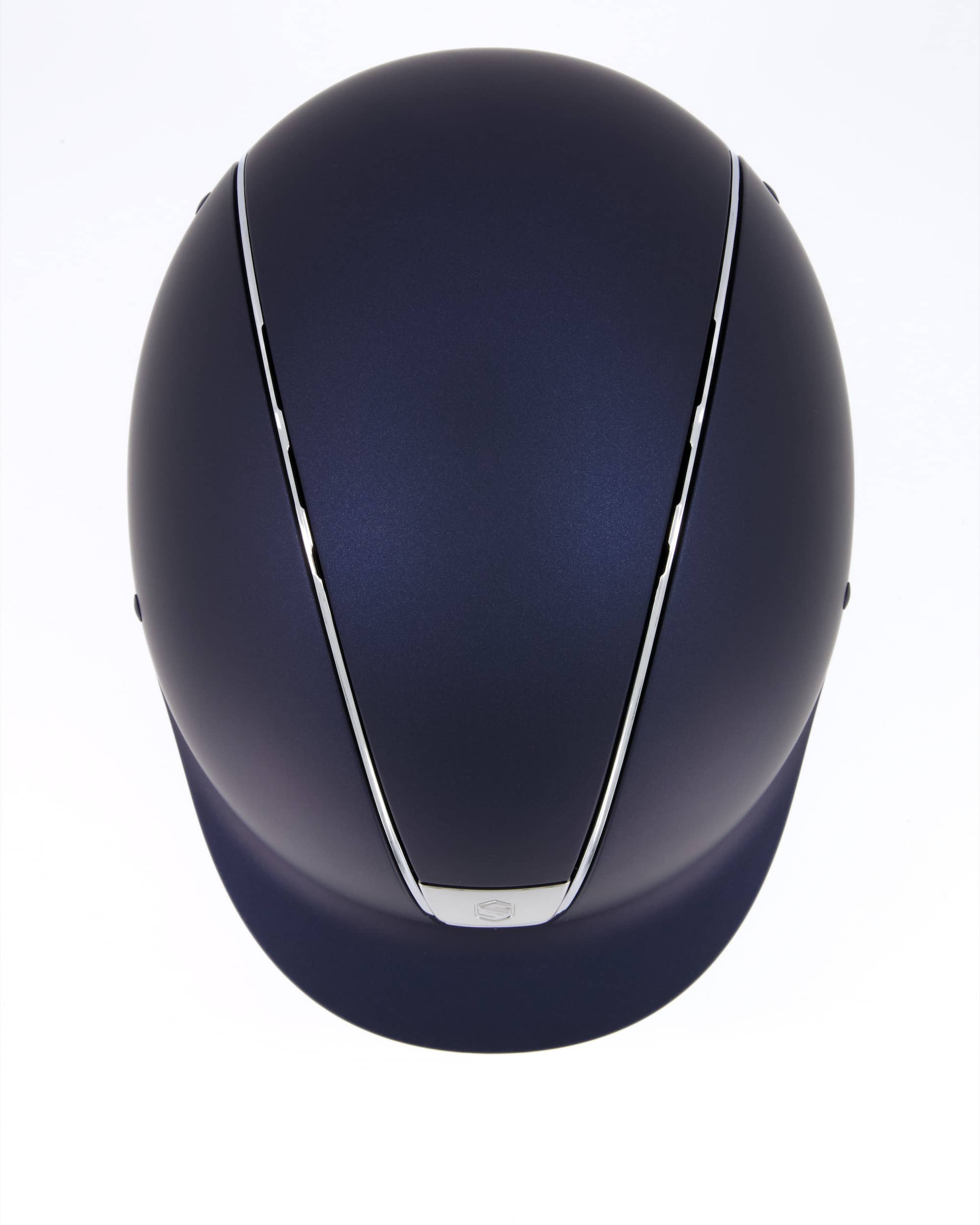 Riding helmet Shadowmatt Chrome in blue