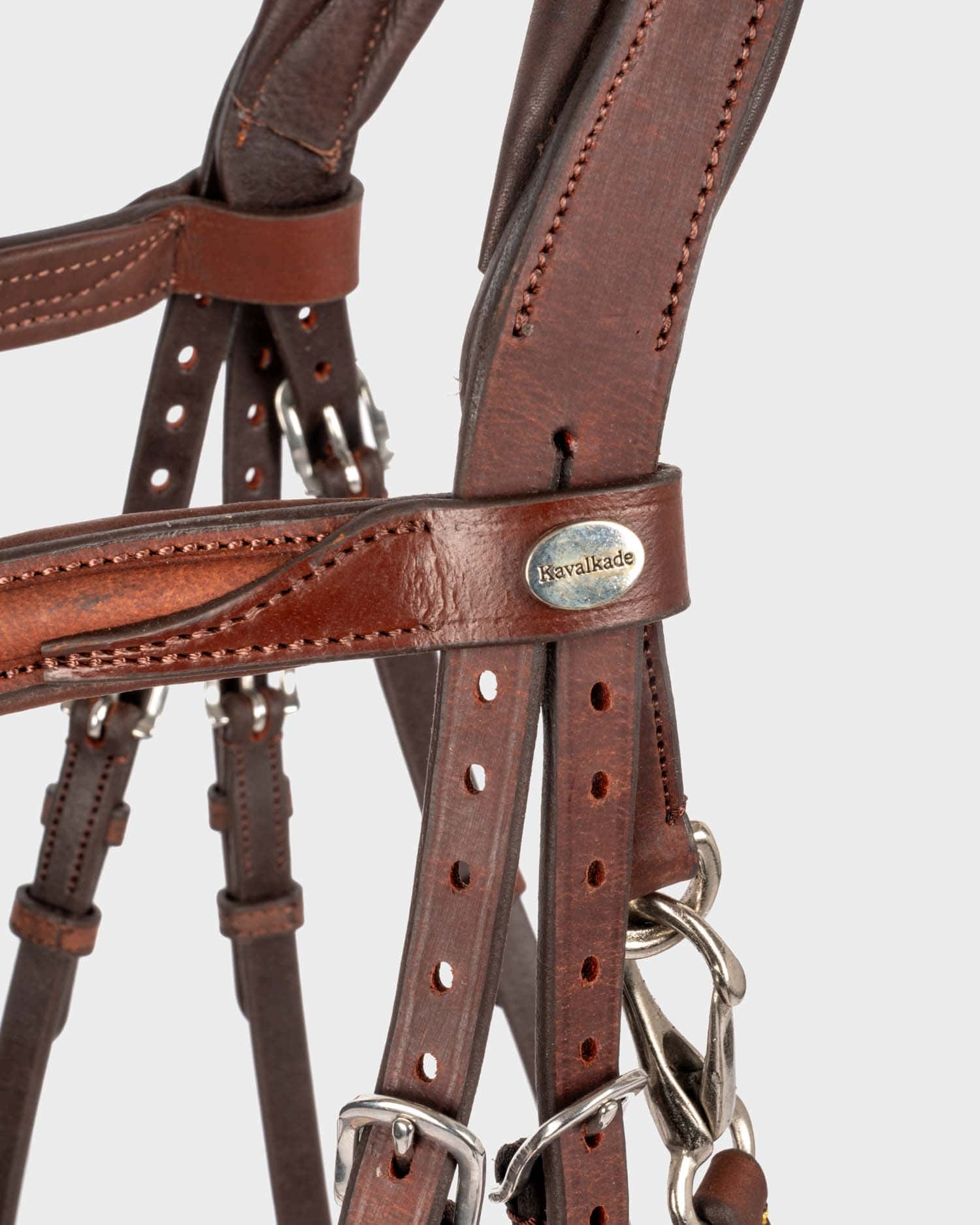 Snaffle oiled leather "Everyday" close-comb.