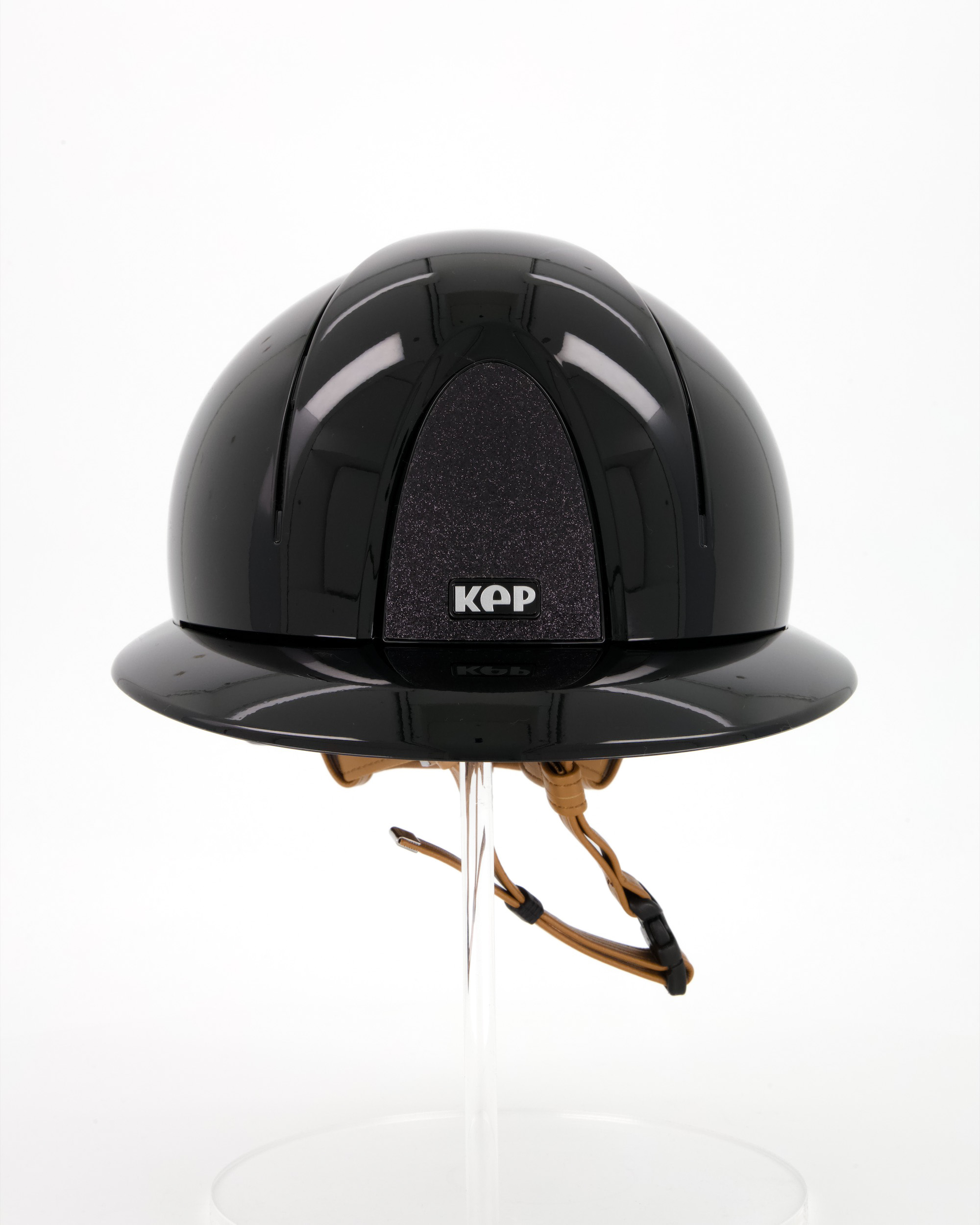 Reithelm Smart Nova Polish Polo Star mit beigen Kinnriemen