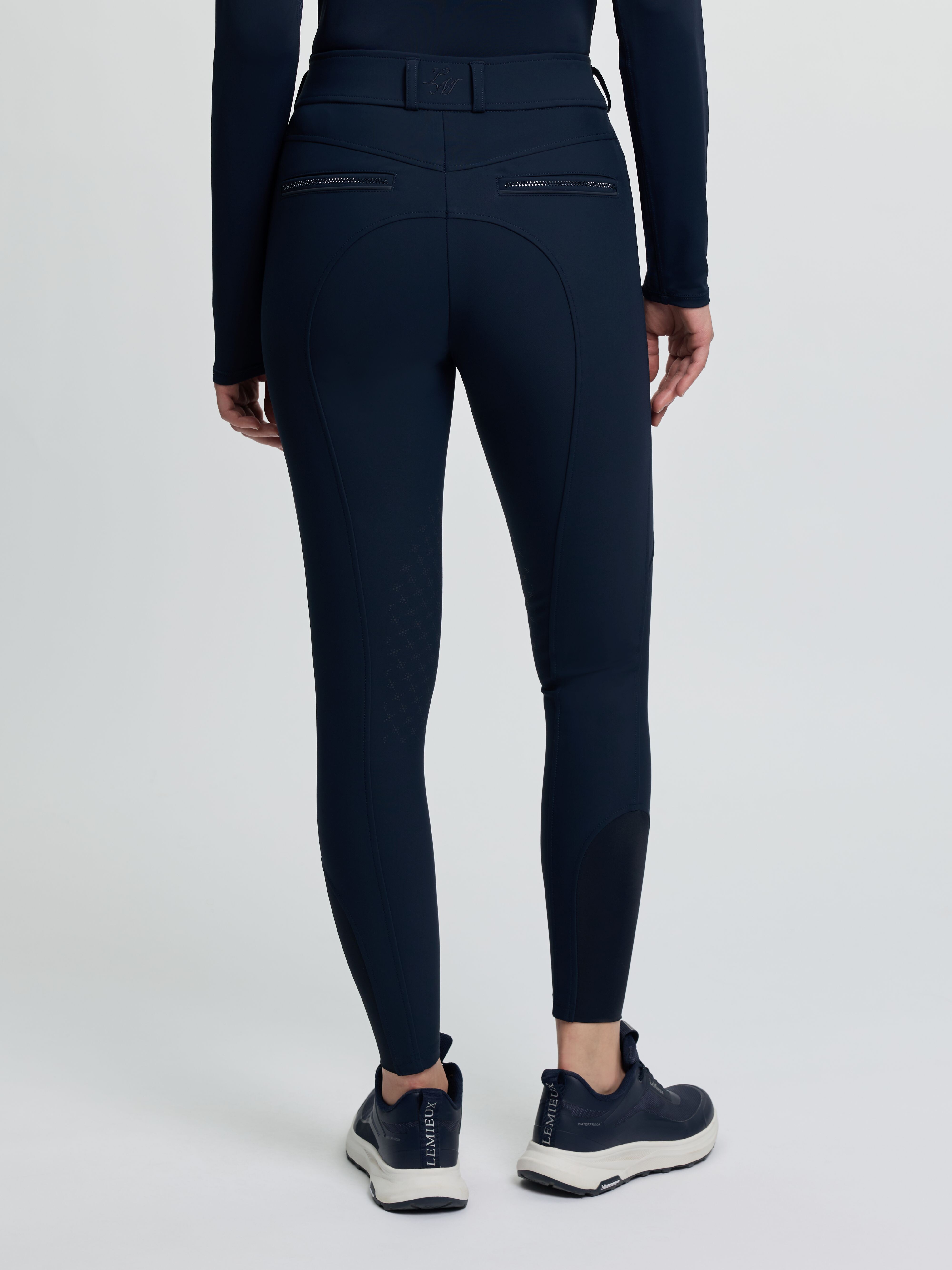 Brilliance Reithose mit Kniebesatz