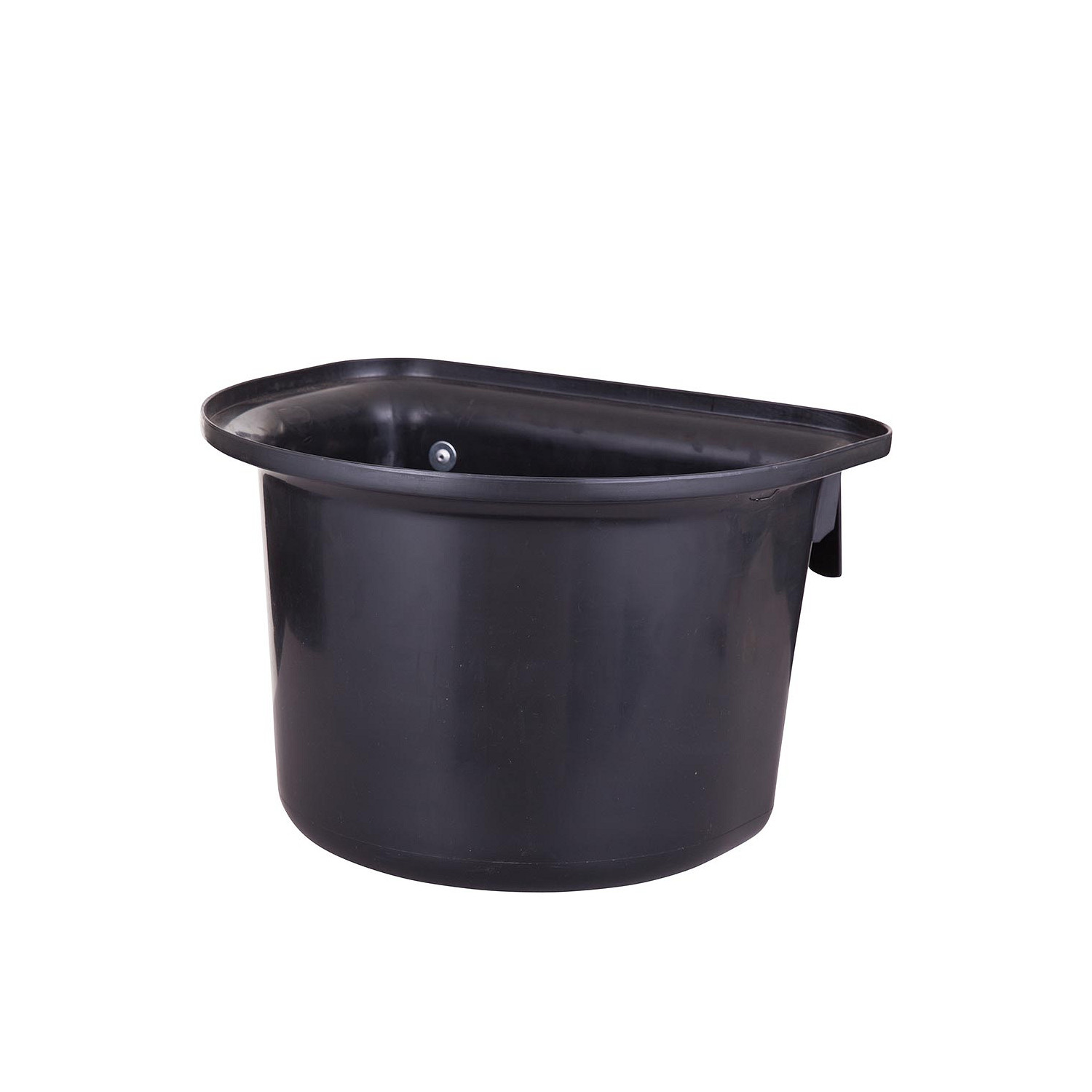 Futtertrog 15 l in schwarz