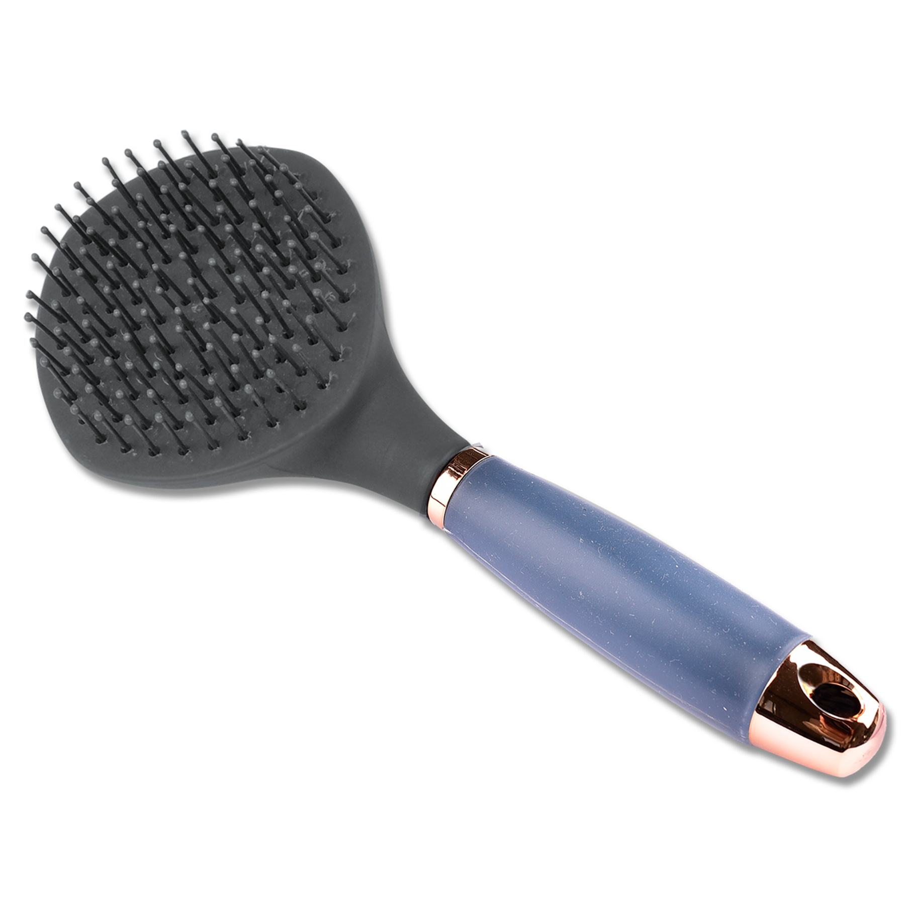 Long hair brush with gel handle