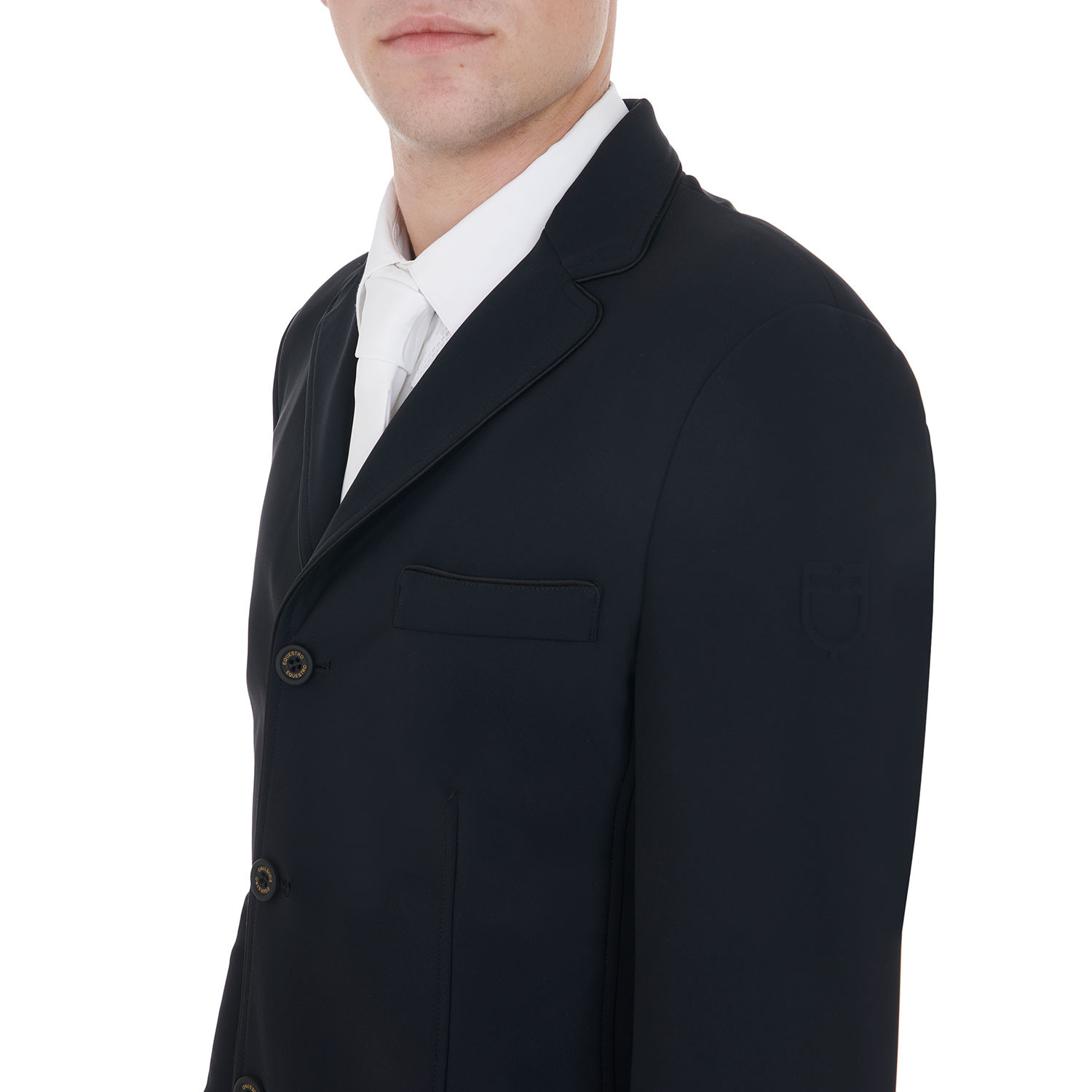 Herren-Turnierjacke mit seitlicher Reißverschlusstasche
