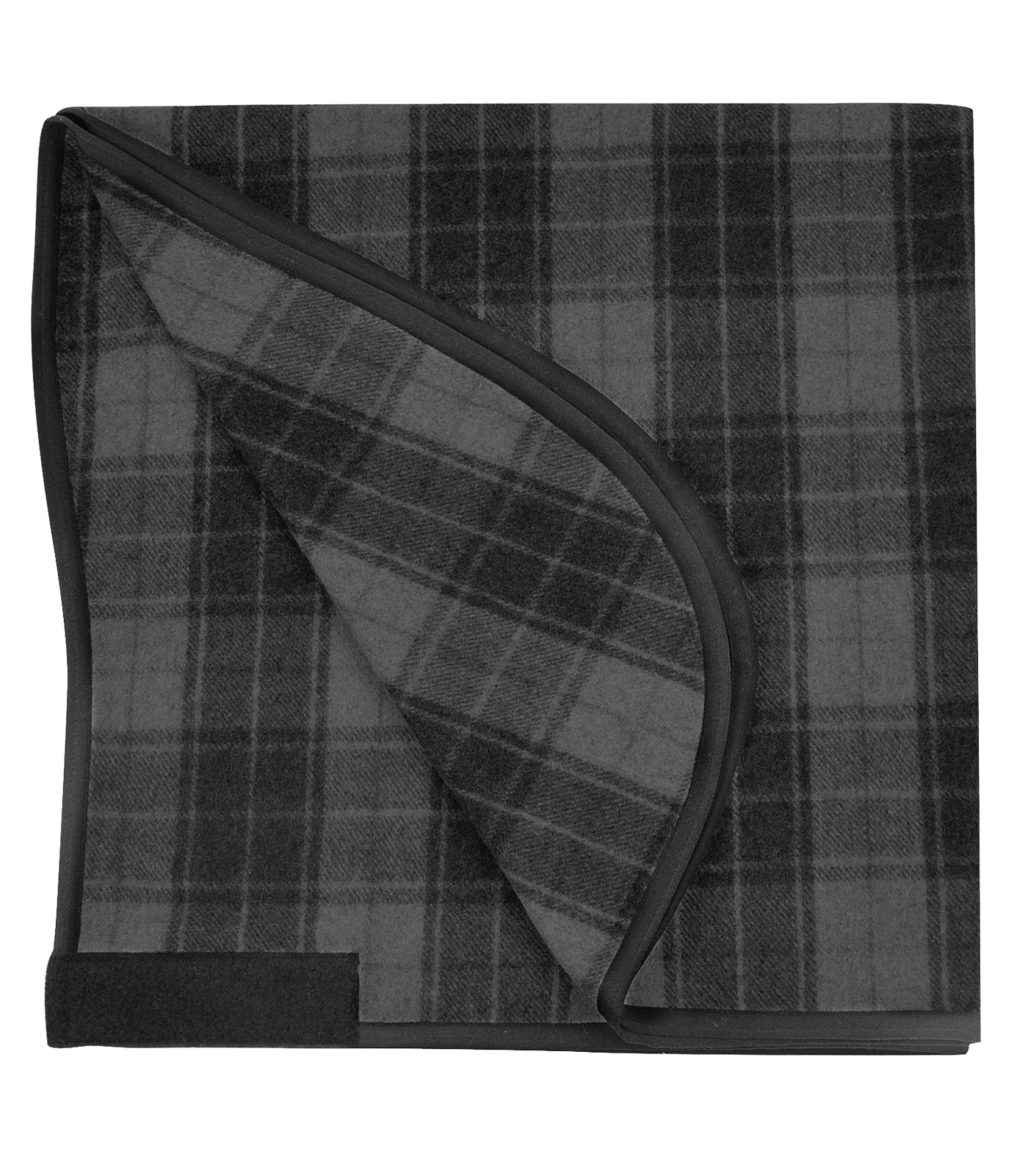 Bockdecke Wollstoff karo