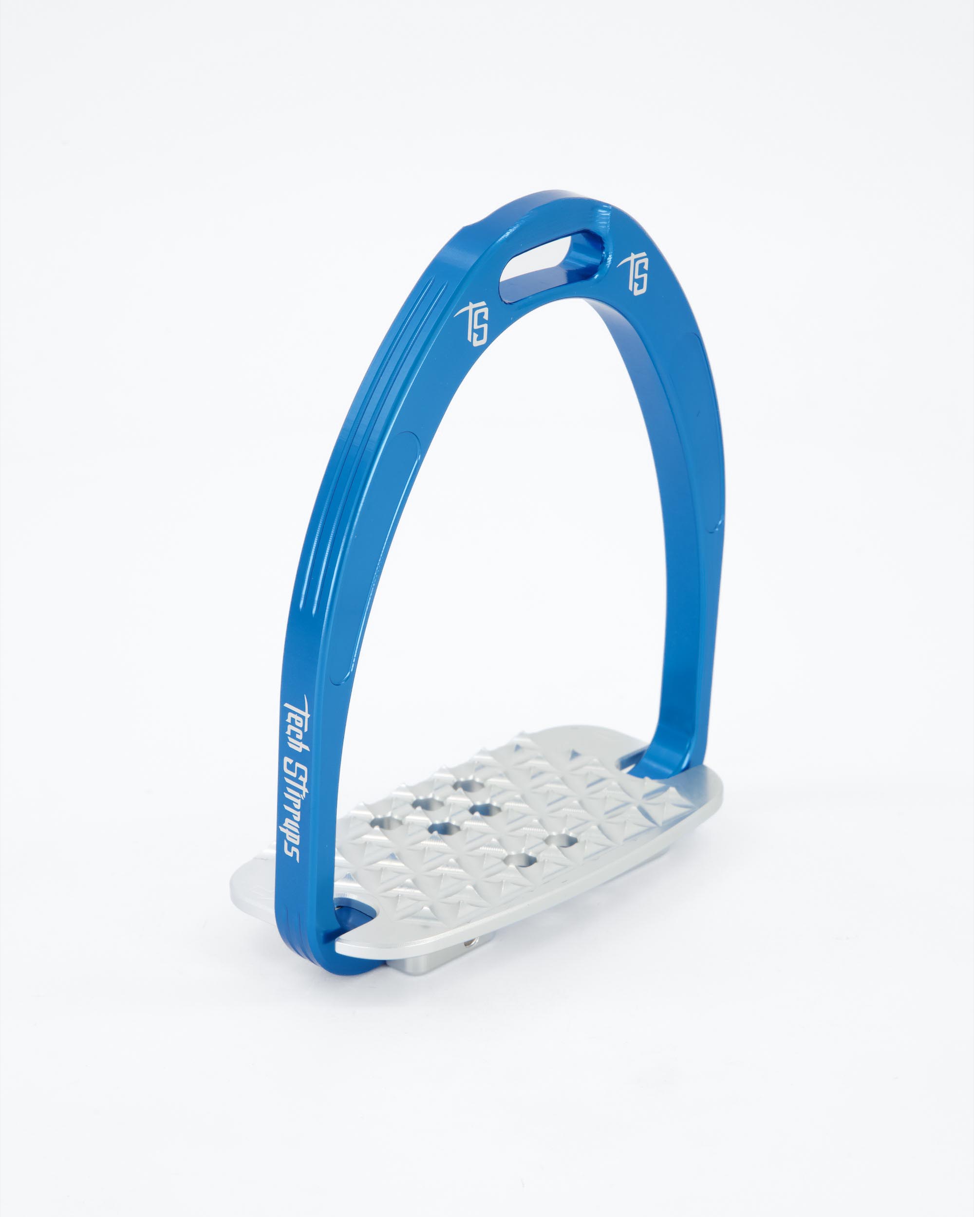 Stirrup Iris cross-country in blue