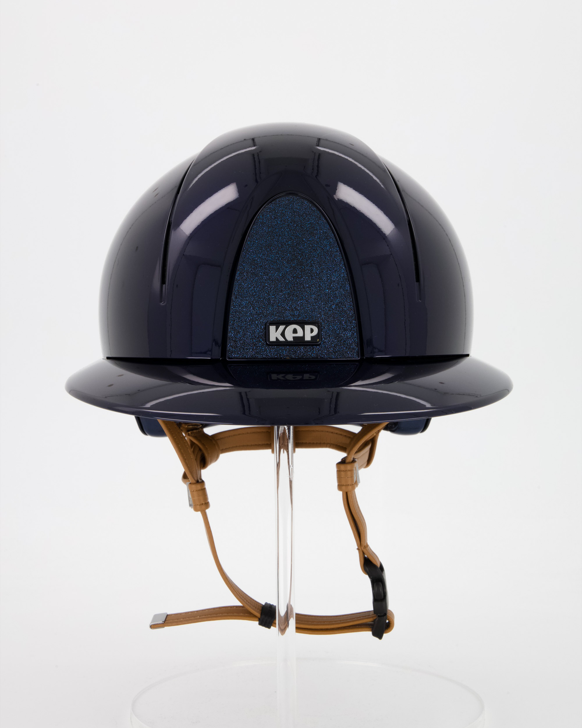 Reithelm Smart Nova Polish Polo Star mit beigen Kinnriemen