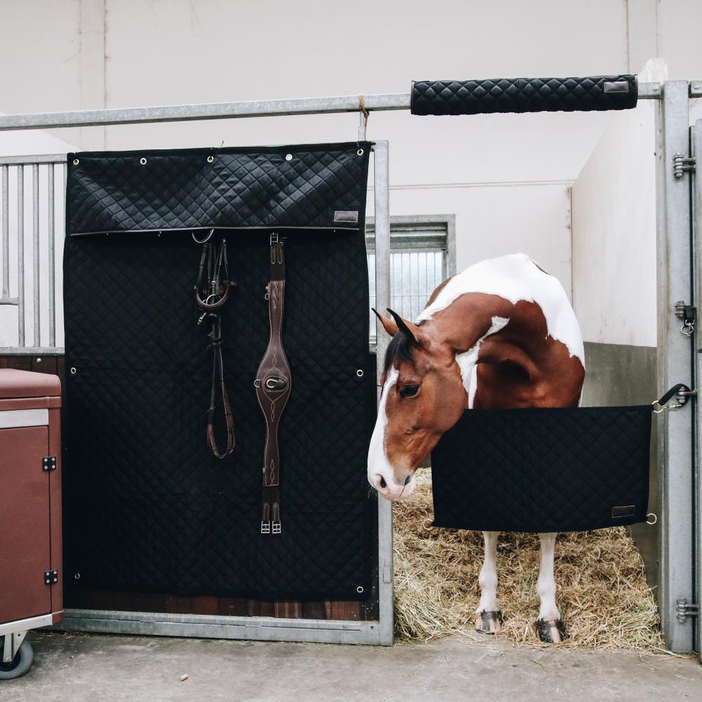 Box door curtain