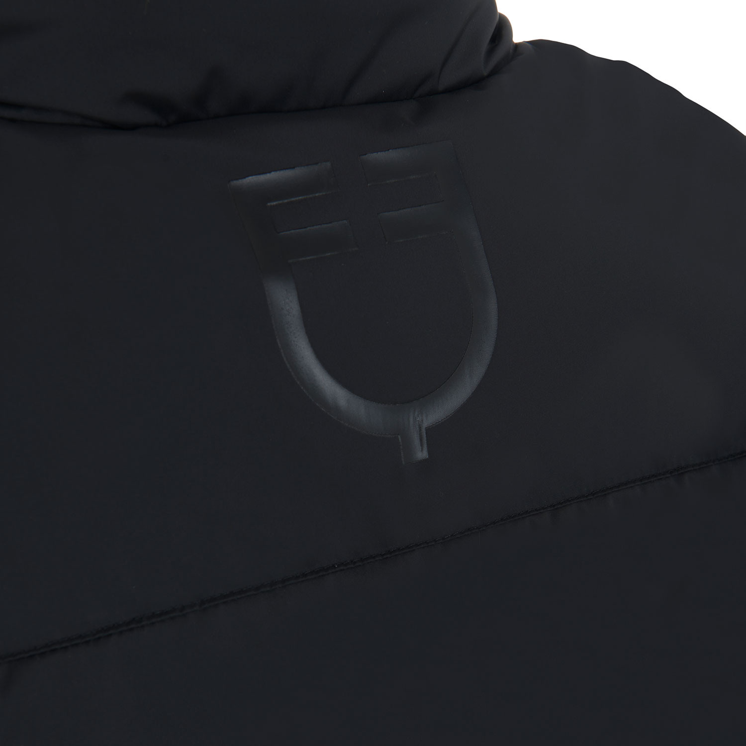Kurze Damen-Daunenjacke aus Stretchmaterial