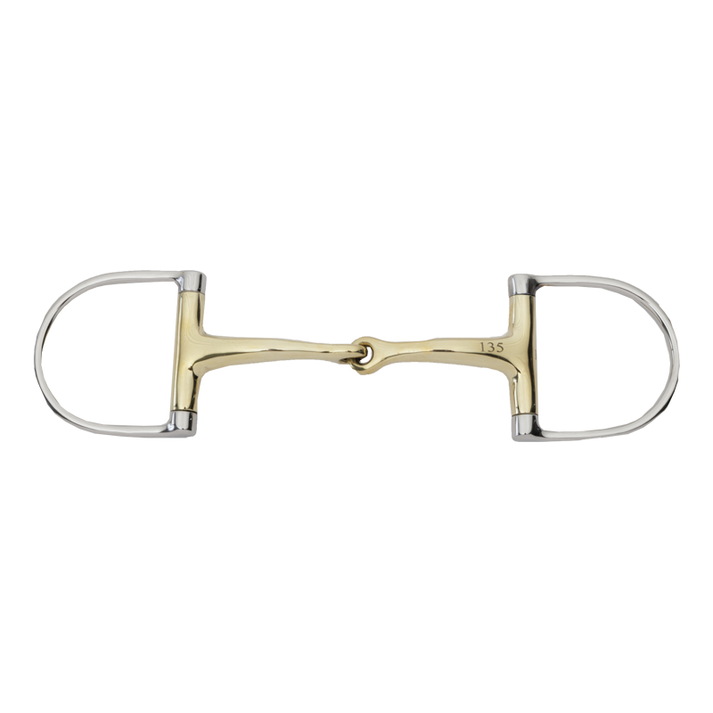 D-Ring Gebiss "KavalBit" 16mm - einfach gebrochen