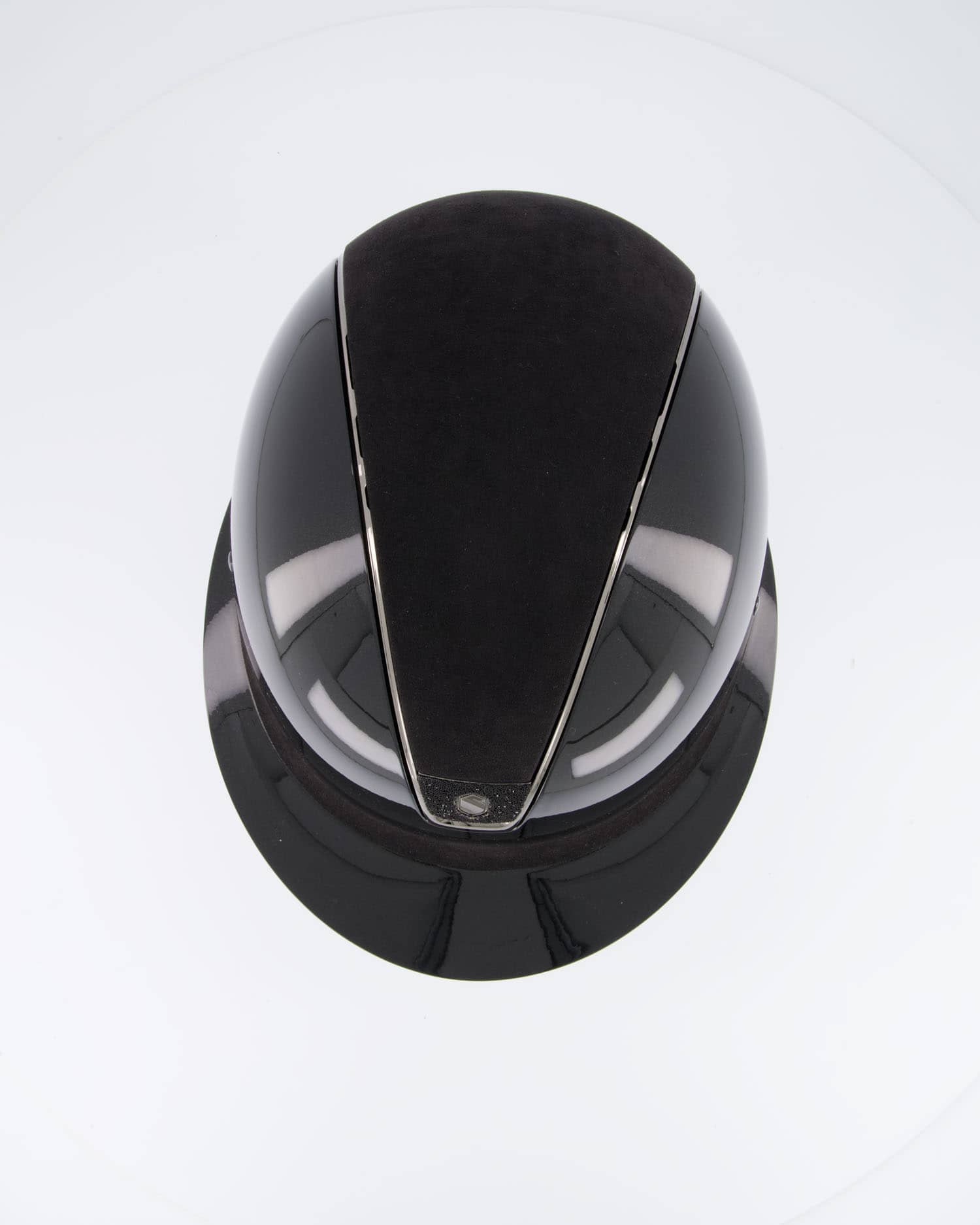 Reithelm Miss Shield Shadowglossy, Top Alcantara Black, Frontal Band Alcantara Black, Trim Chrome Black, Blason Crystal Fabric Black in Schwarz