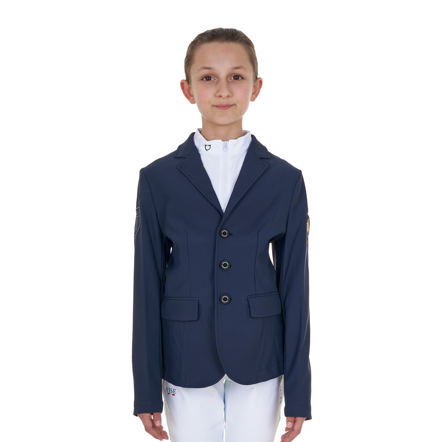 Kinder-Turnierjacke Unisex mit drei Knöpfen X FISE