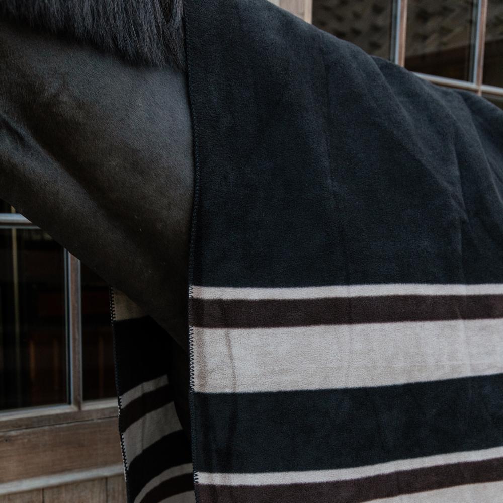 Square Stripes Heavy fleece blanket