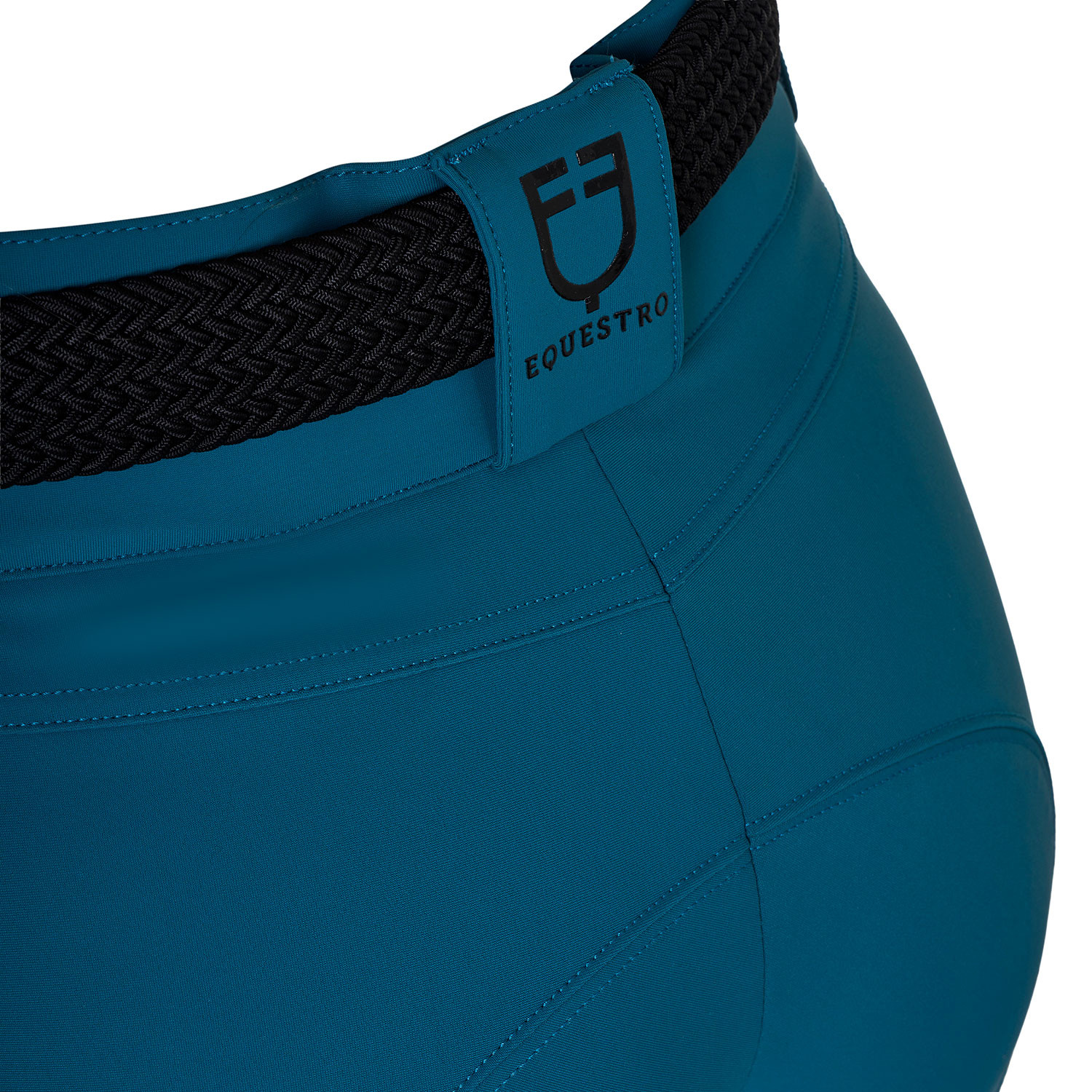 Damen-Reithose High-Waist mit Kniebesatz