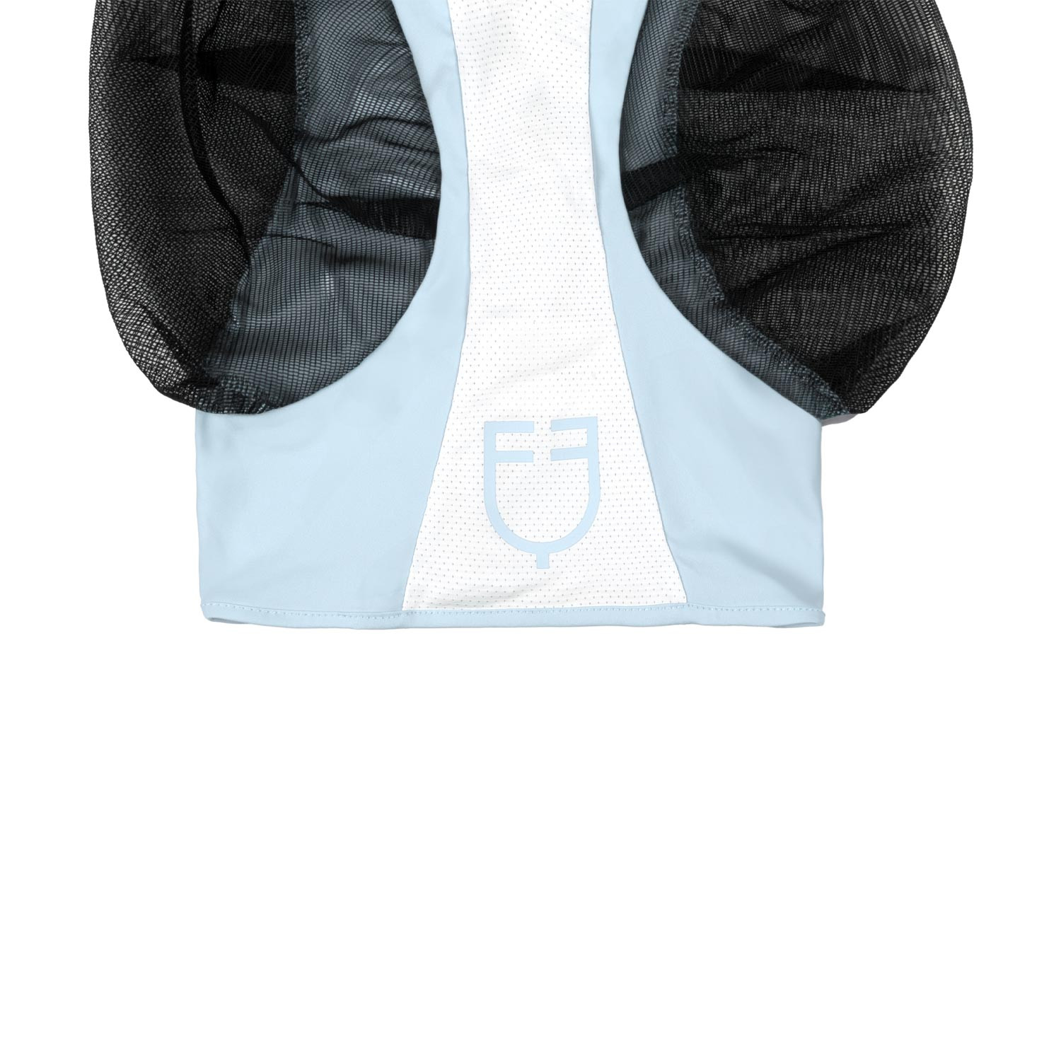 Zweifarbige Fliegenmaske aus Mesh