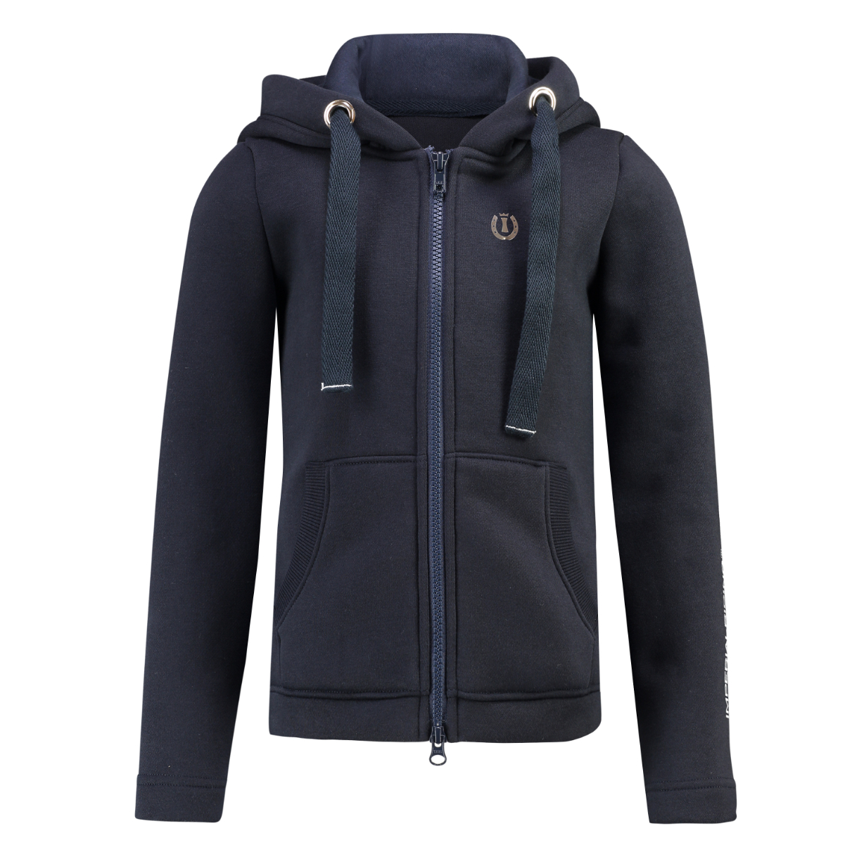 Kids' Unicorn Sparkle sweatshirt jacket in navy