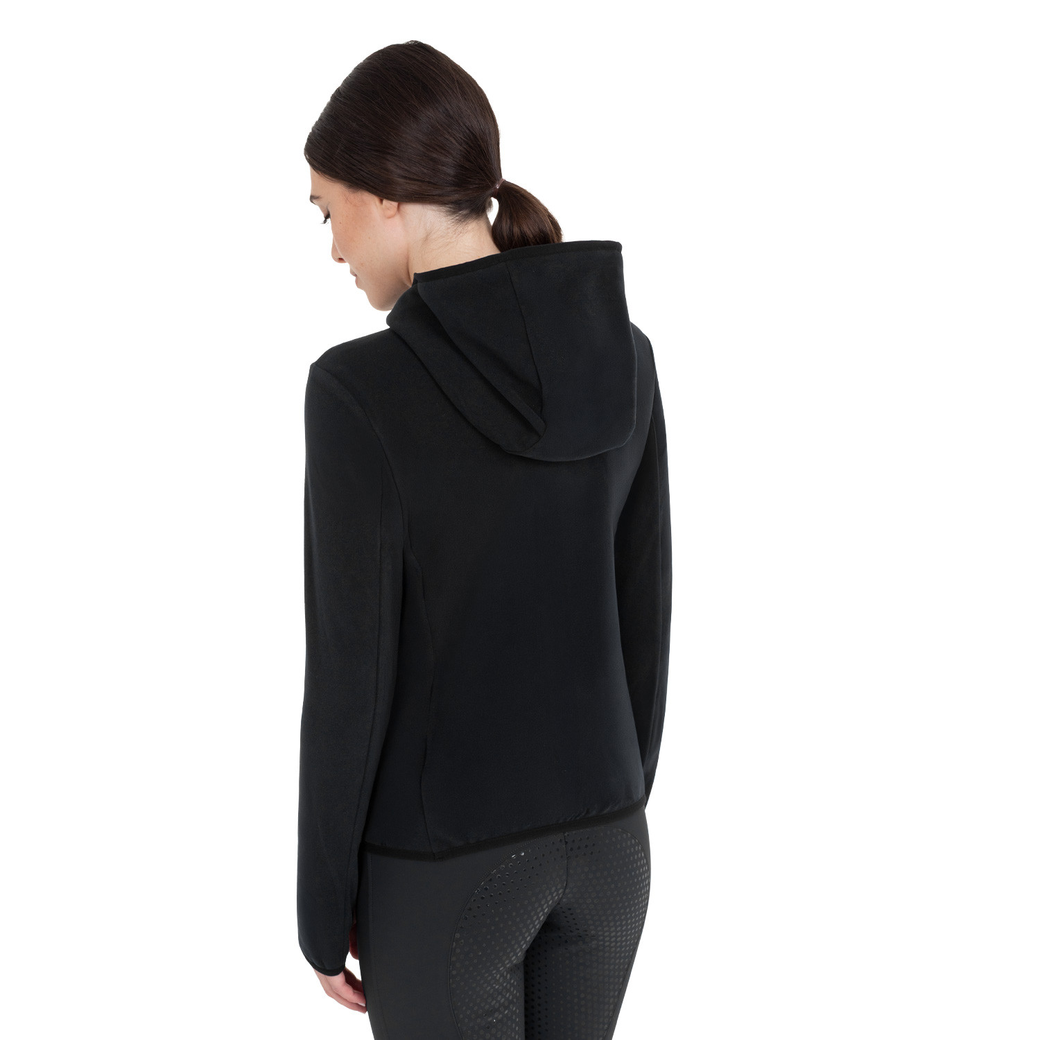 Damen-Fleece-Sweatshirt mit Reißverschluss