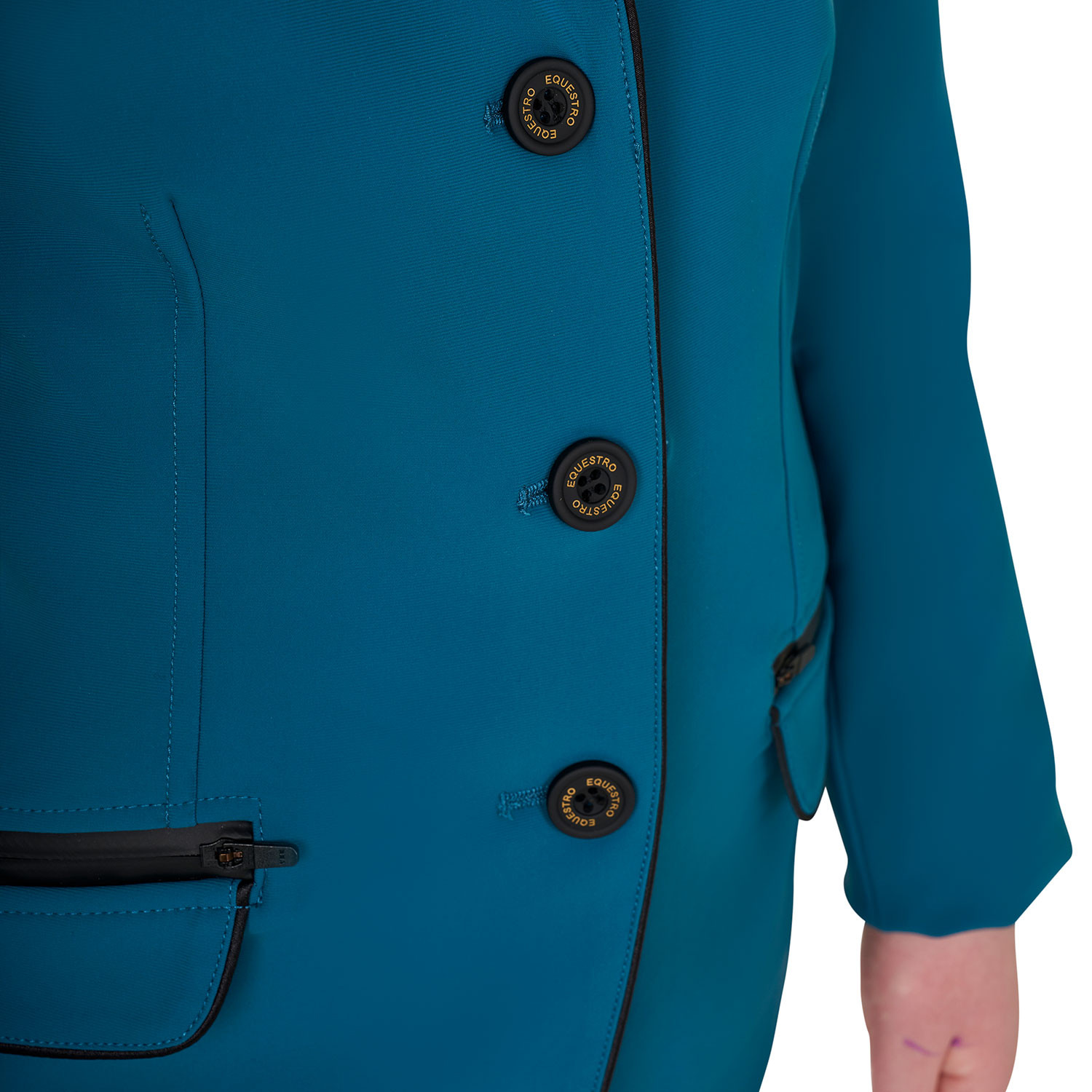 Turnierjacket für Mädchen aus technischem Gewebe