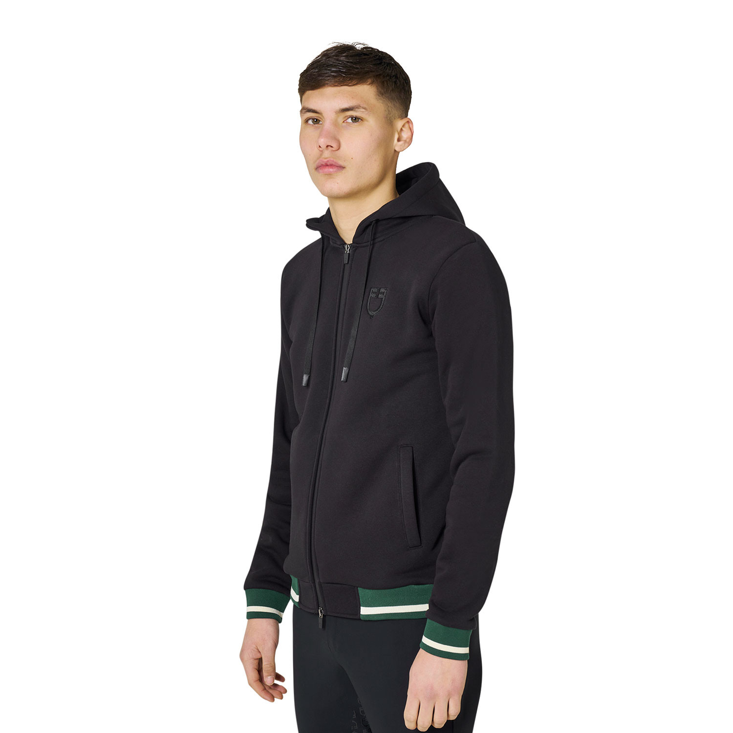 Hoodie für Herren mit Frontreißverschluss