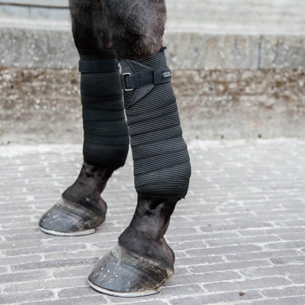 Polar fleece bandages elasticated