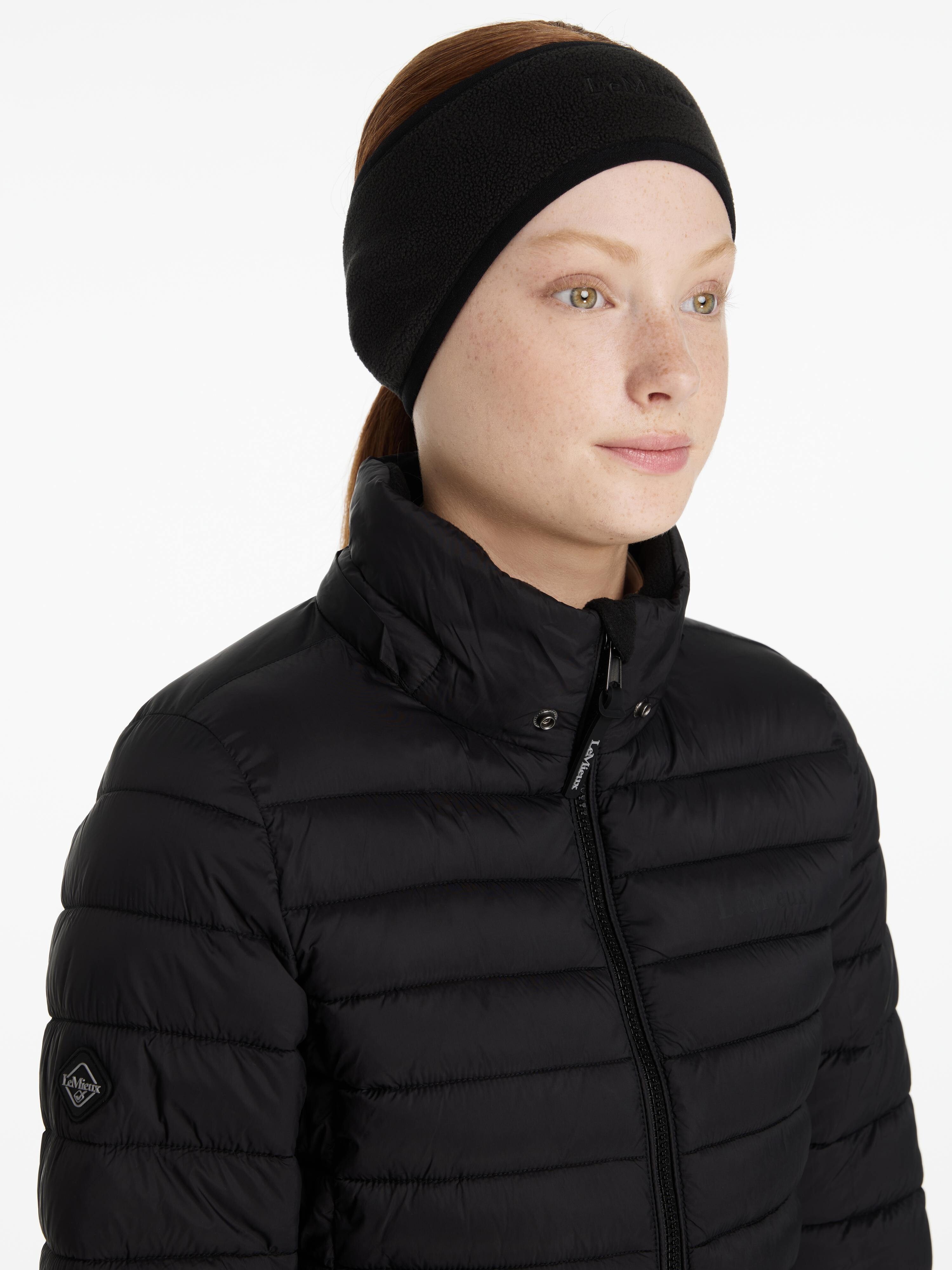 Fleece ear warmers Black