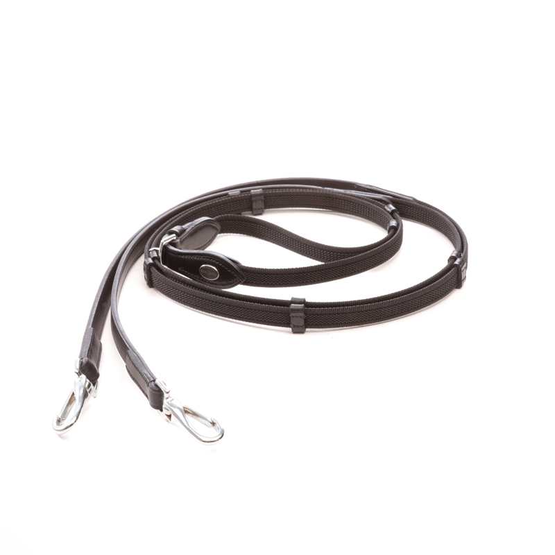 Gummierte Zügel Karabiner-16mm-5Stege