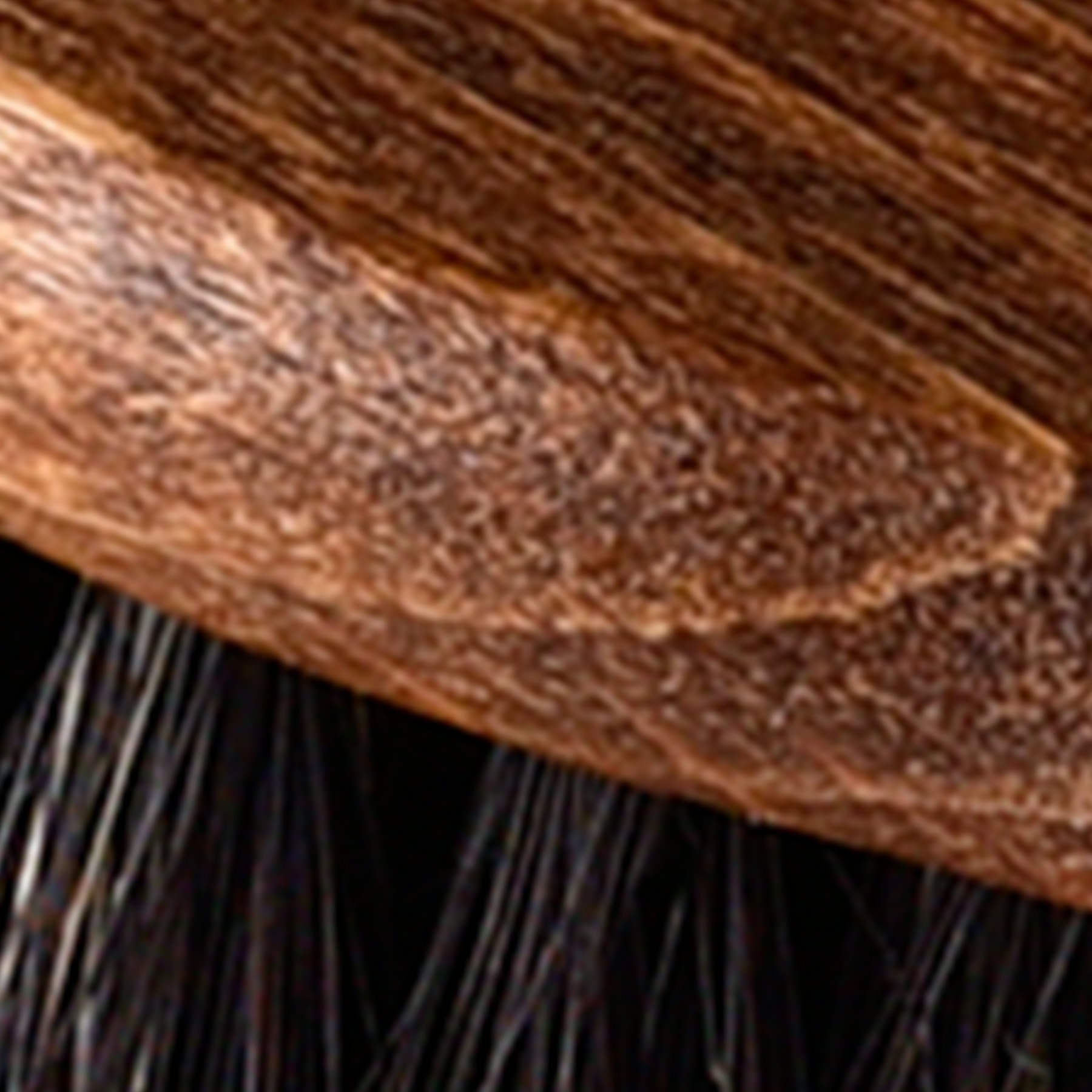 Cremebürste exklusiv, 15 cm, Rosshaar