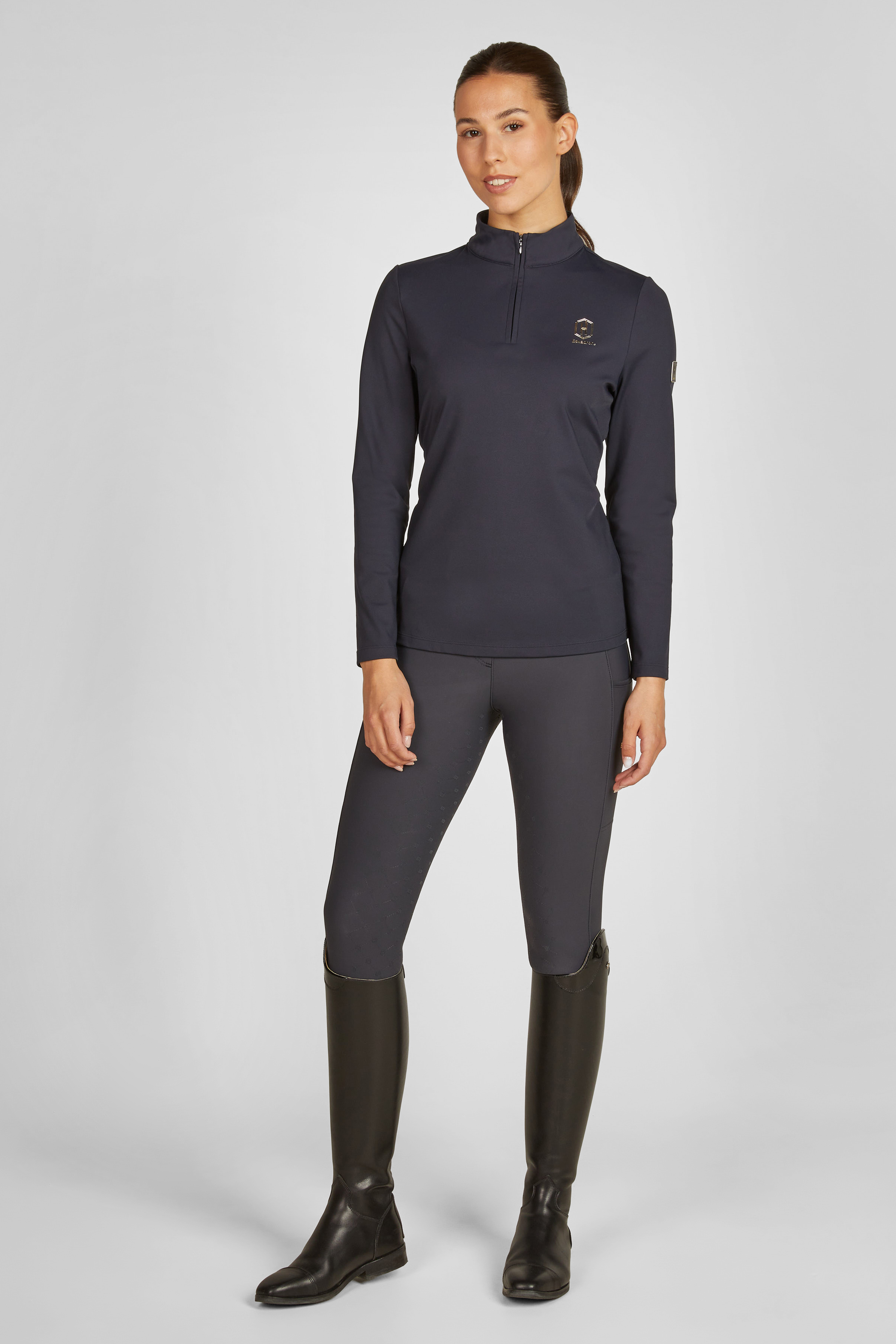 Half-Zip Shirt Damen Heritage