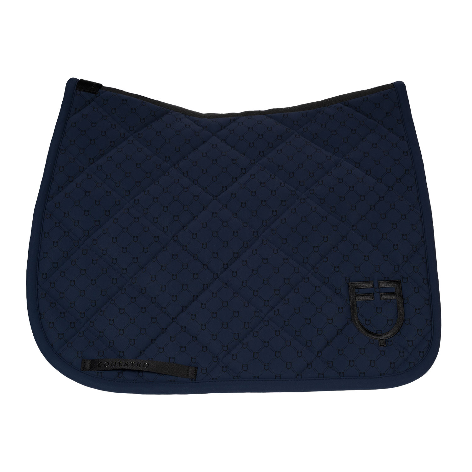 Dressurschabracke mit Monogramm-Print