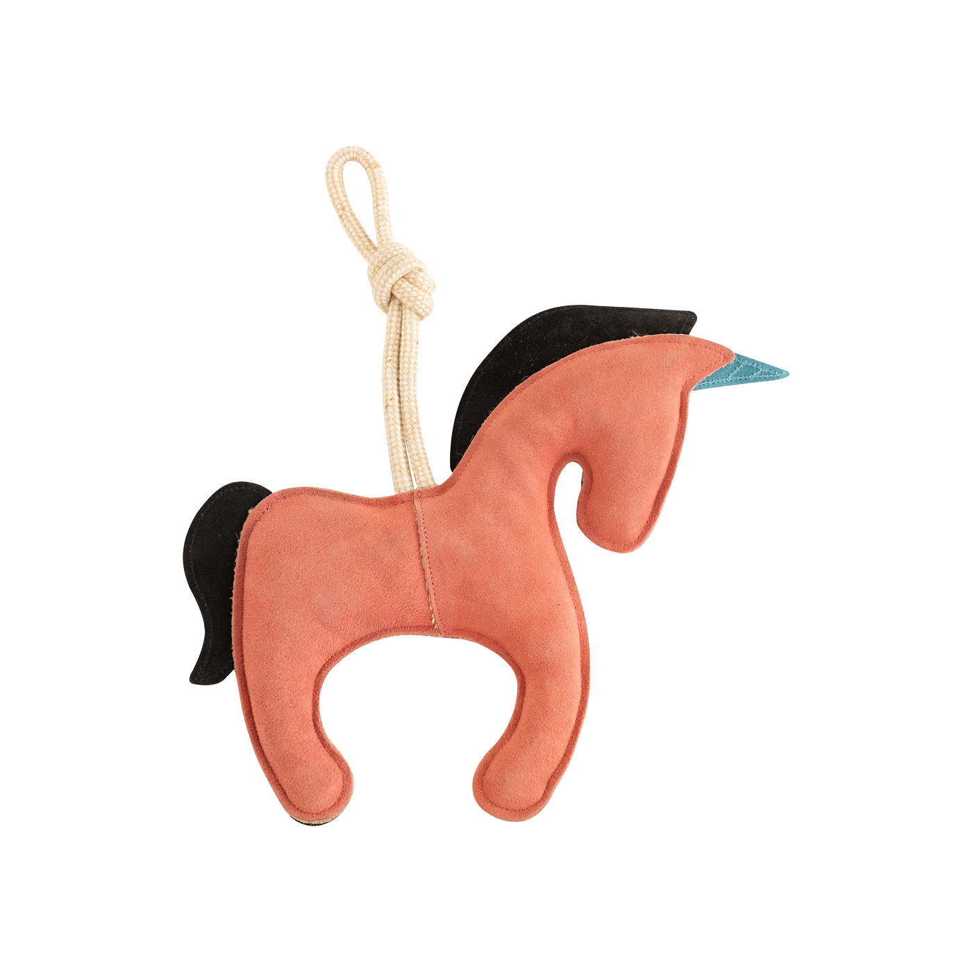 paardenspeelgoed in zwart/pink