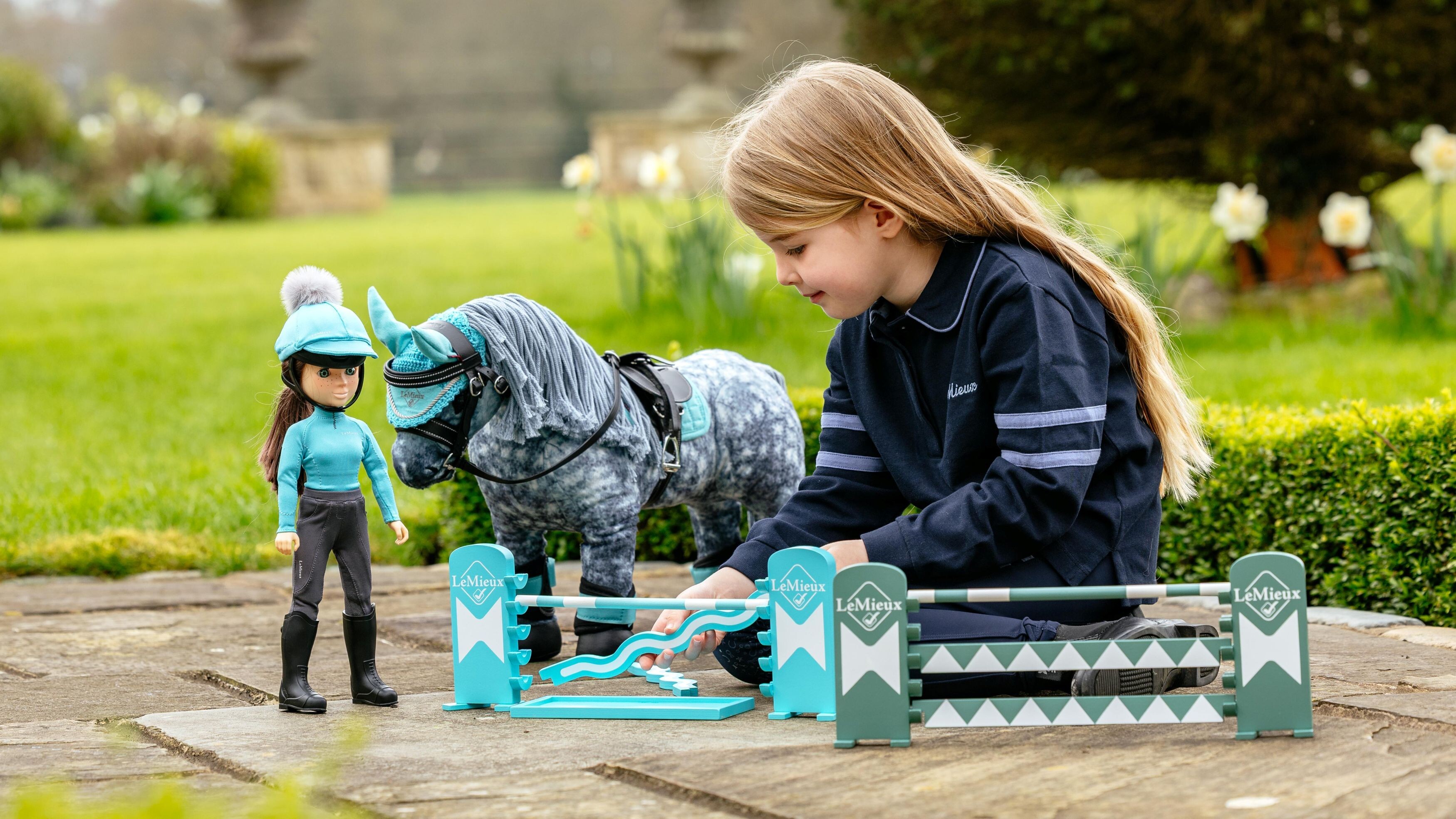 Toy Pony Springset Azure/Sage/wit
