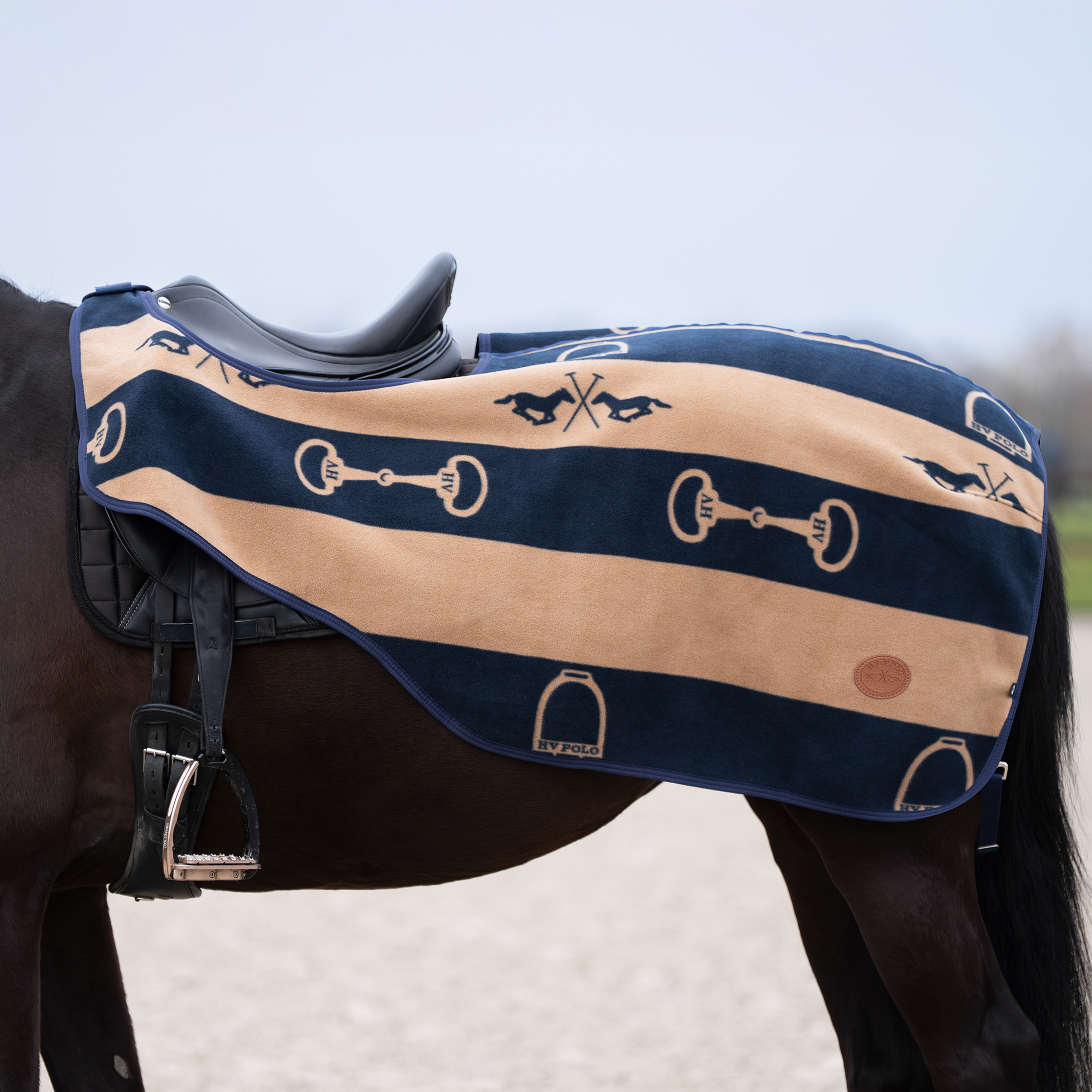 Ausreitdecke Gwenny print fleece