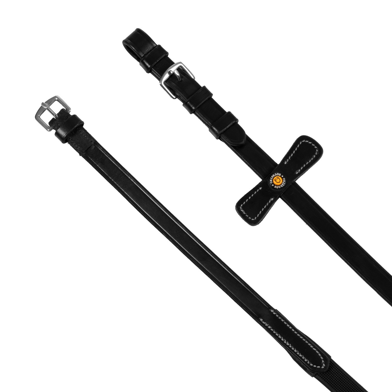 Lederzügel mit Stoppern und festem Grip