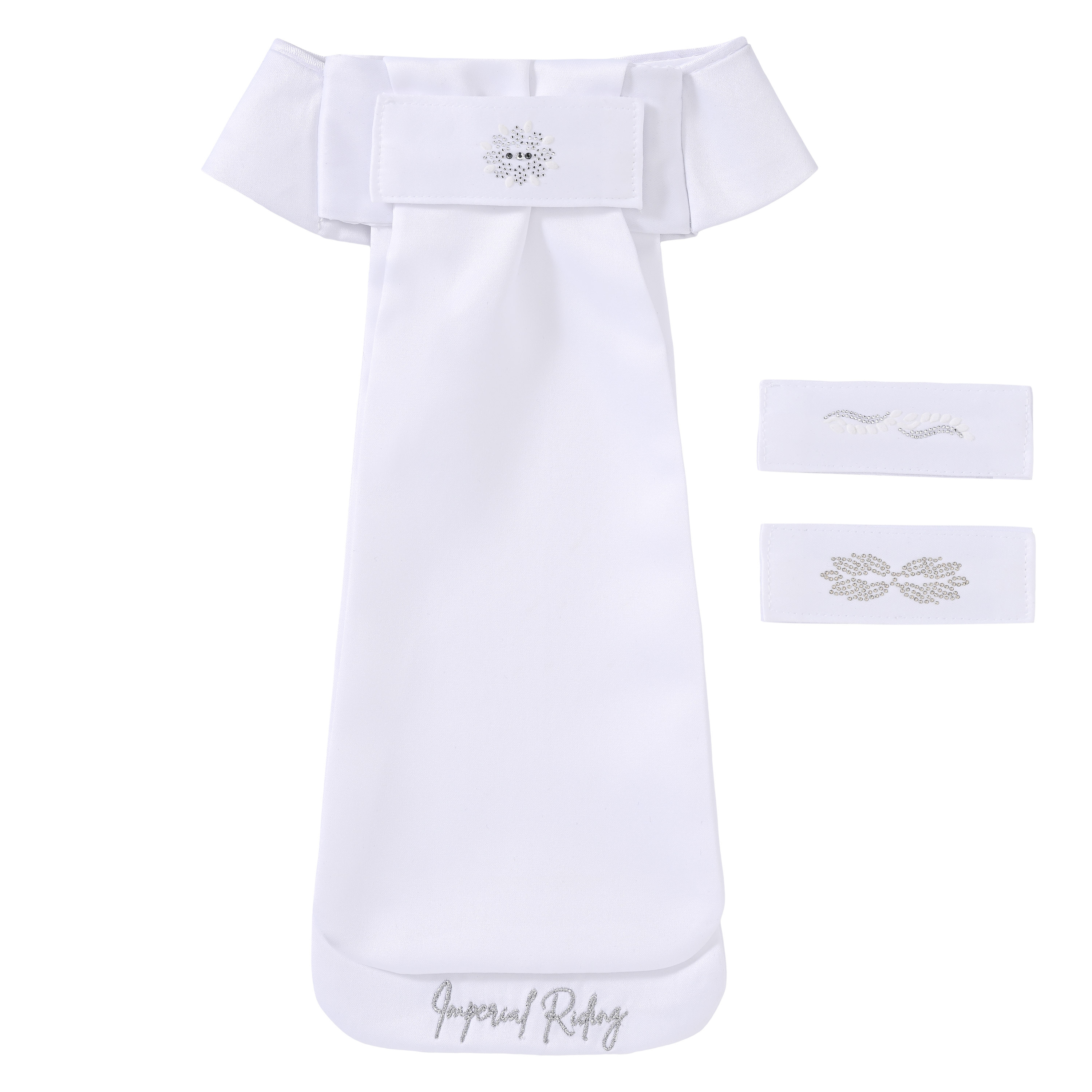 Plastron mit Glitzerklettpatch Basic