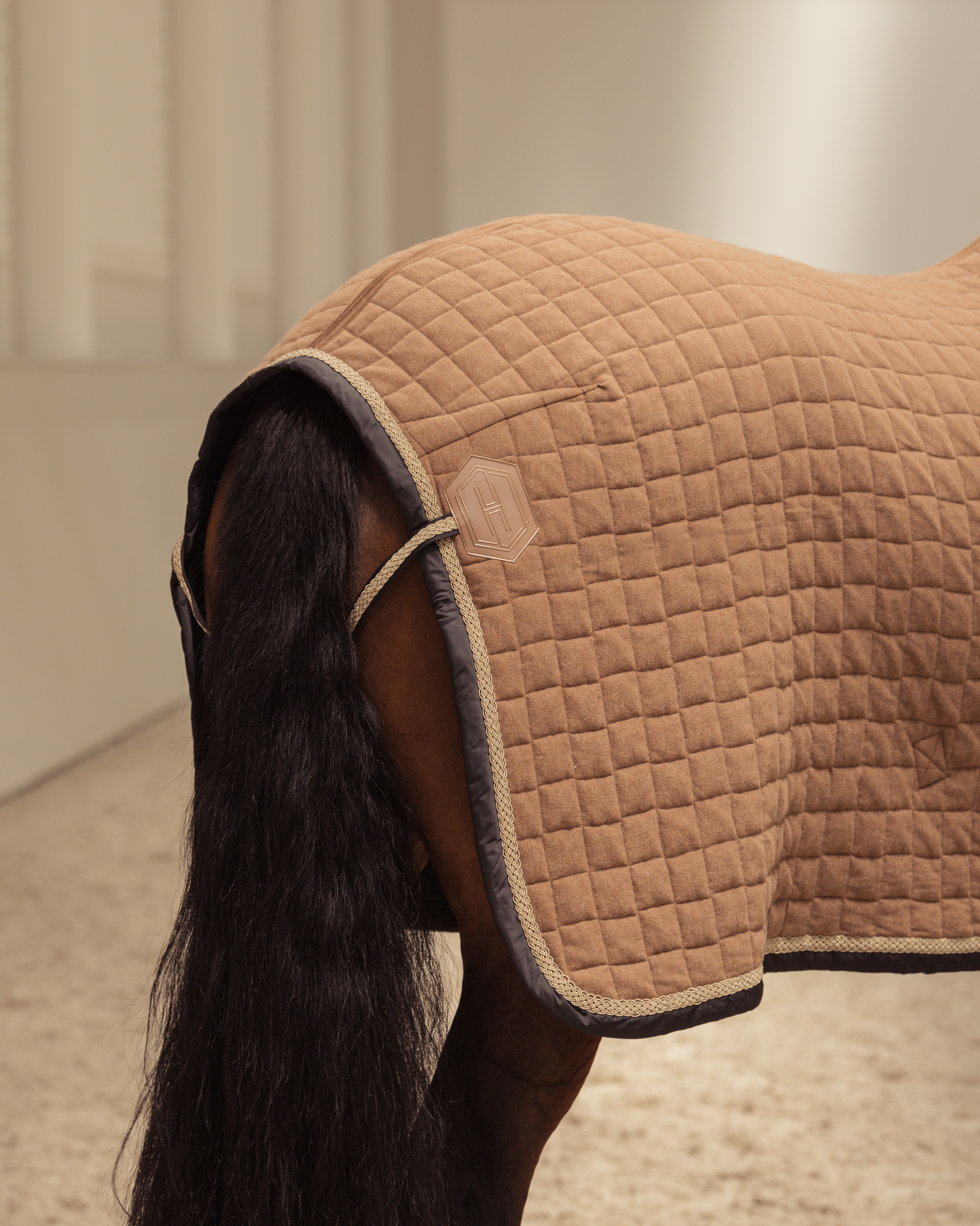 Acrylic Quilted sweat rug