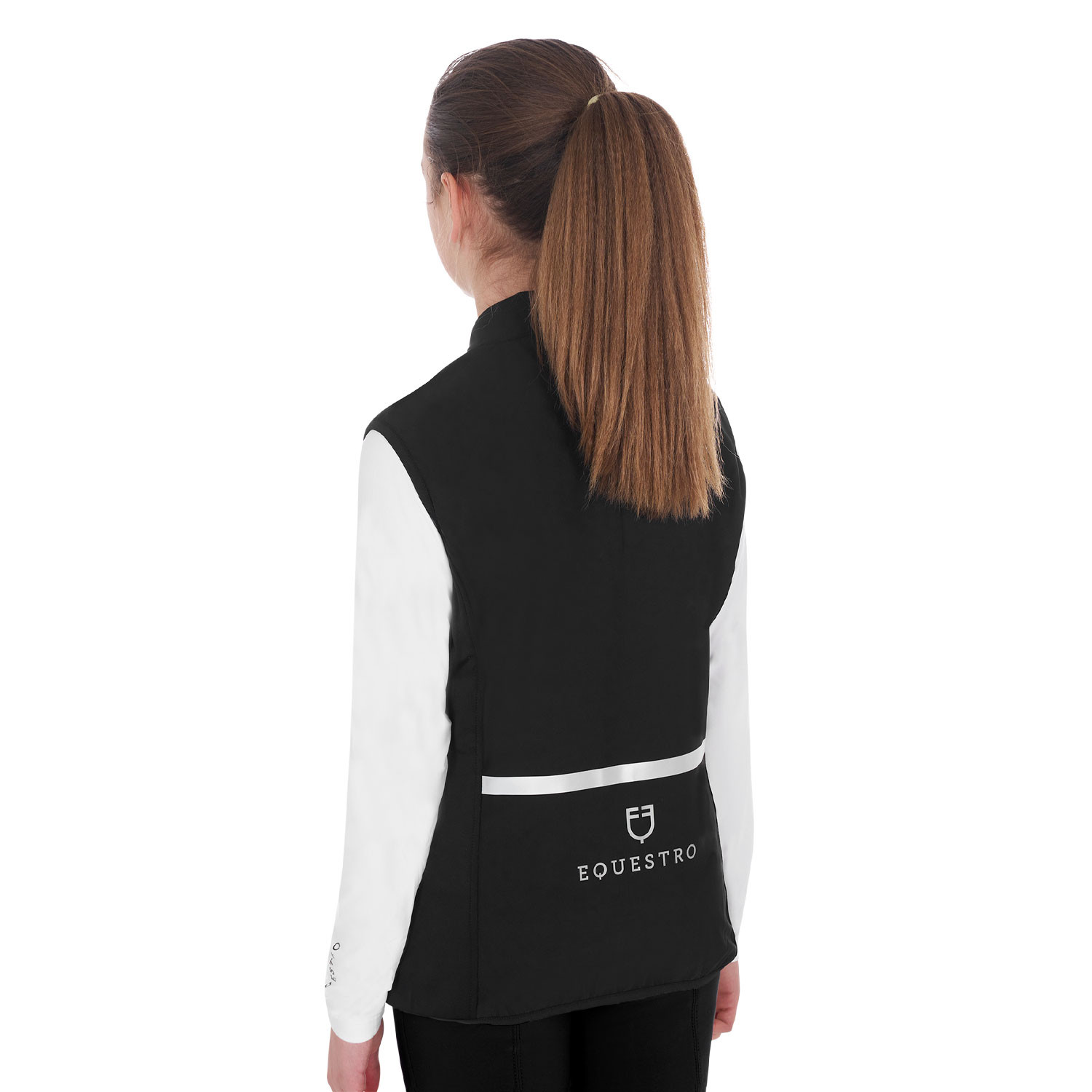 Mädchen-Weste Slim Fit aus Funktionsmaterial