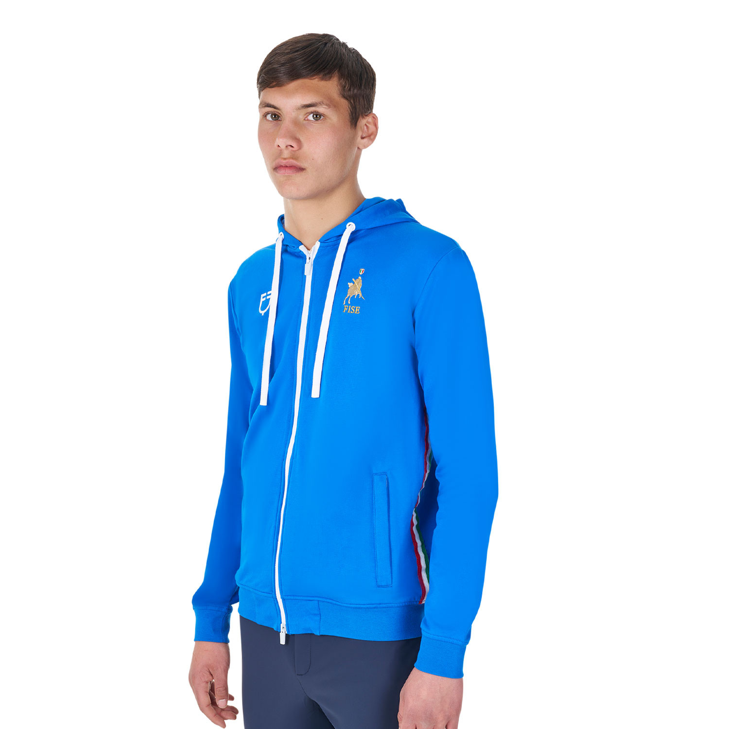 Fleece-Hoodie X FISE für Herren