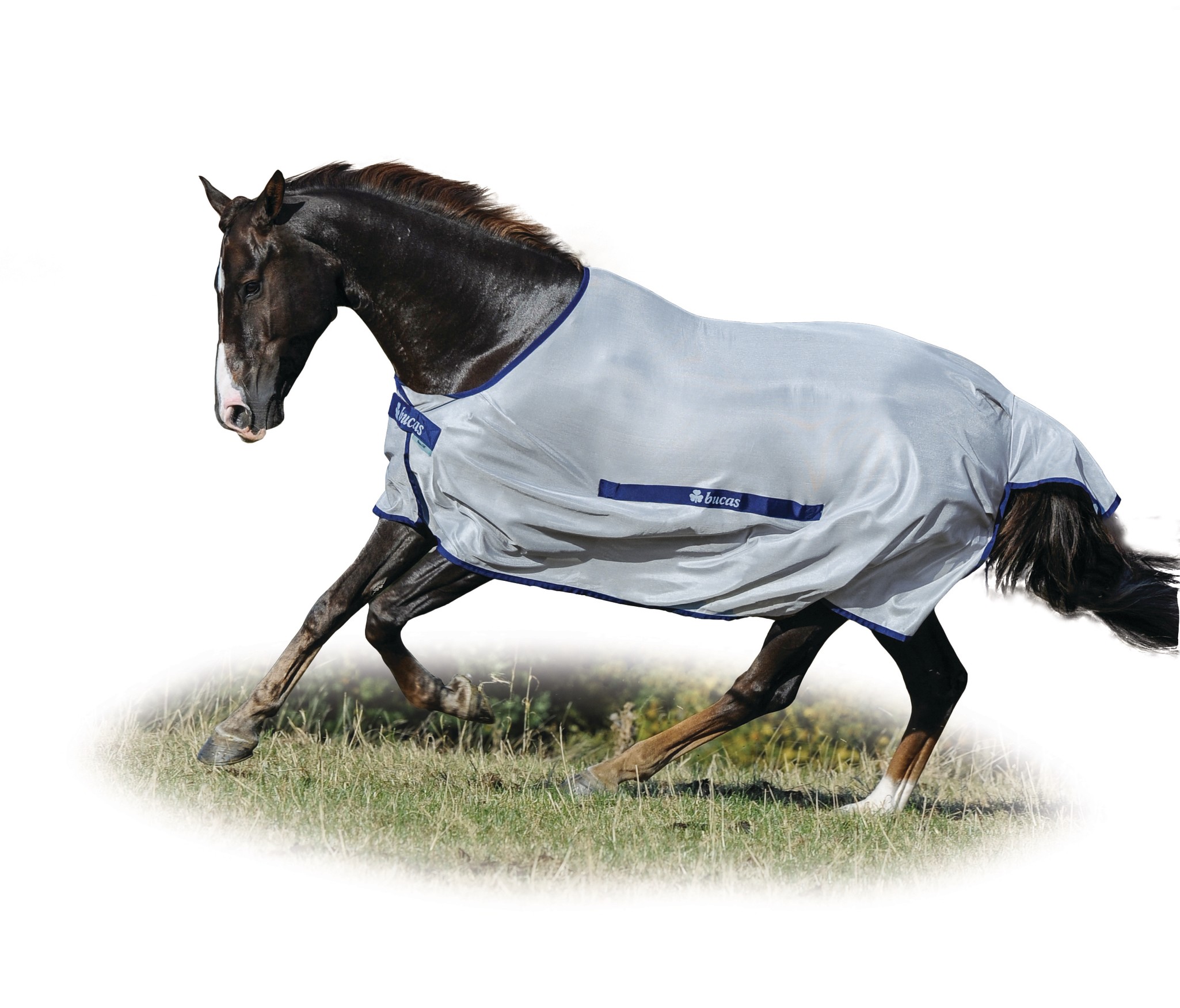 Halsteil Buzz-Off Full Neck in Blue