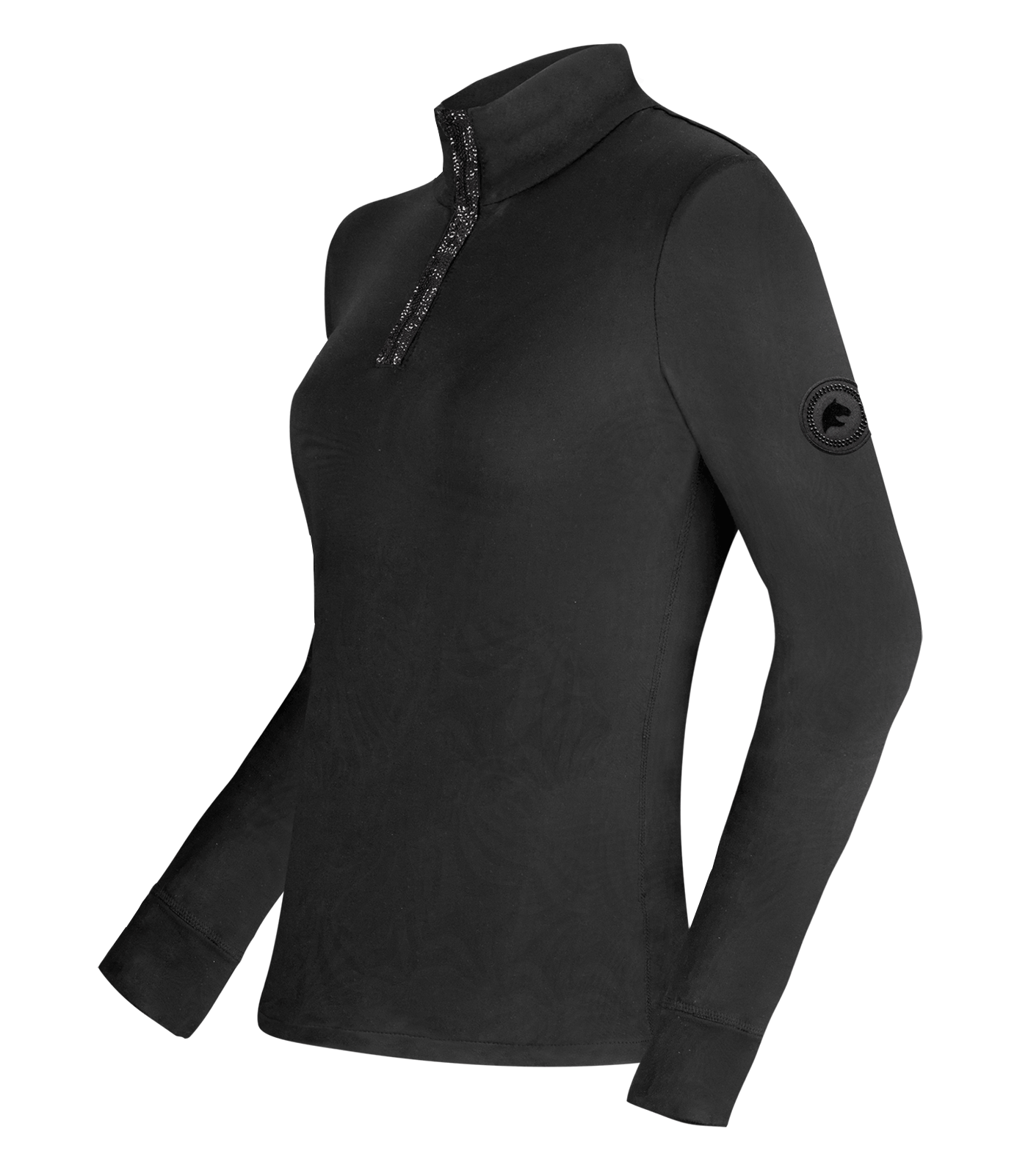Women's Esthal functional shirt in black